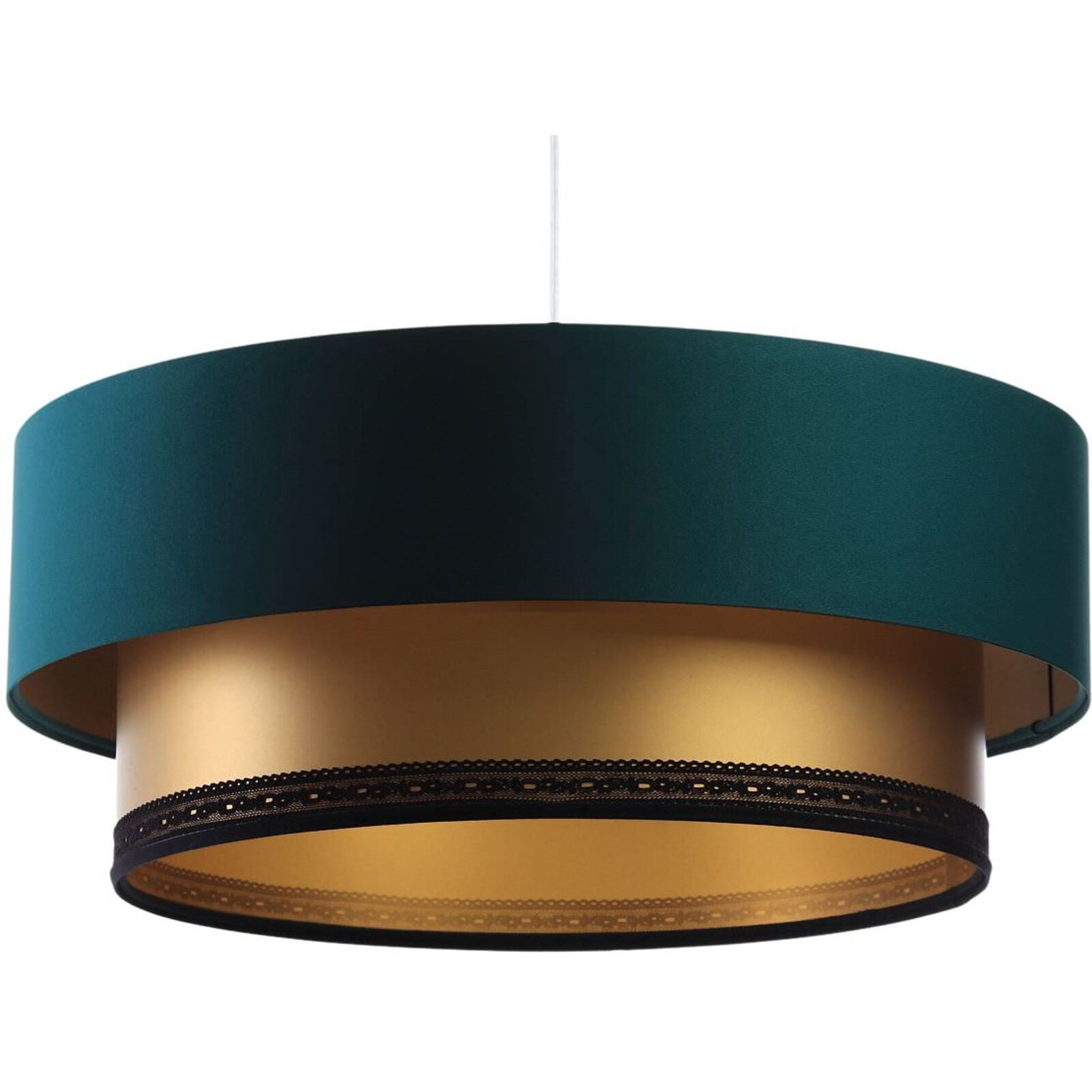 Suspension Tissu Vert