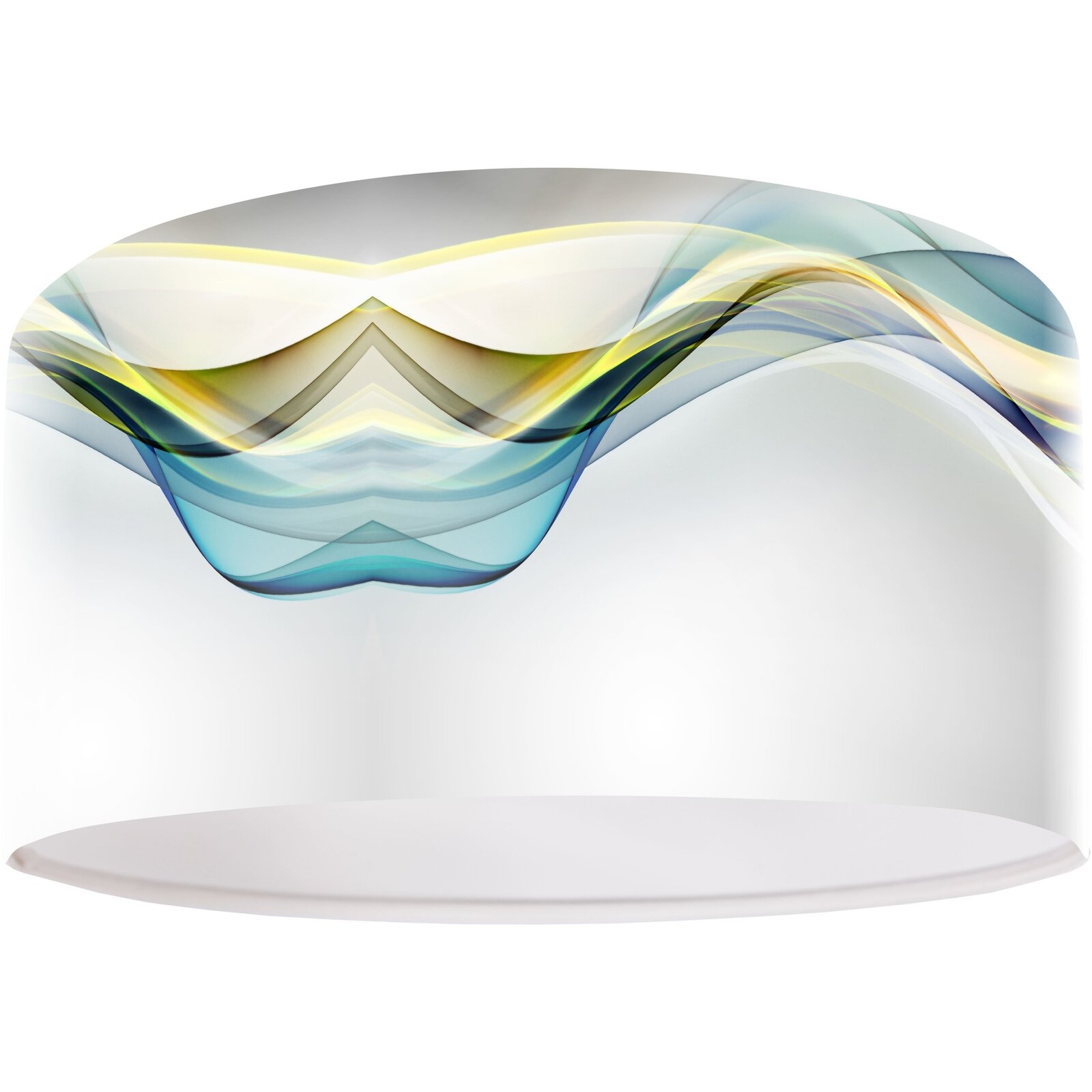 Suspension Tissu Bleu