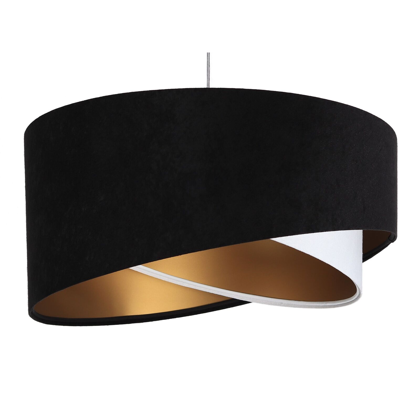 Suspension Tissu Noir 50x50x105 cm