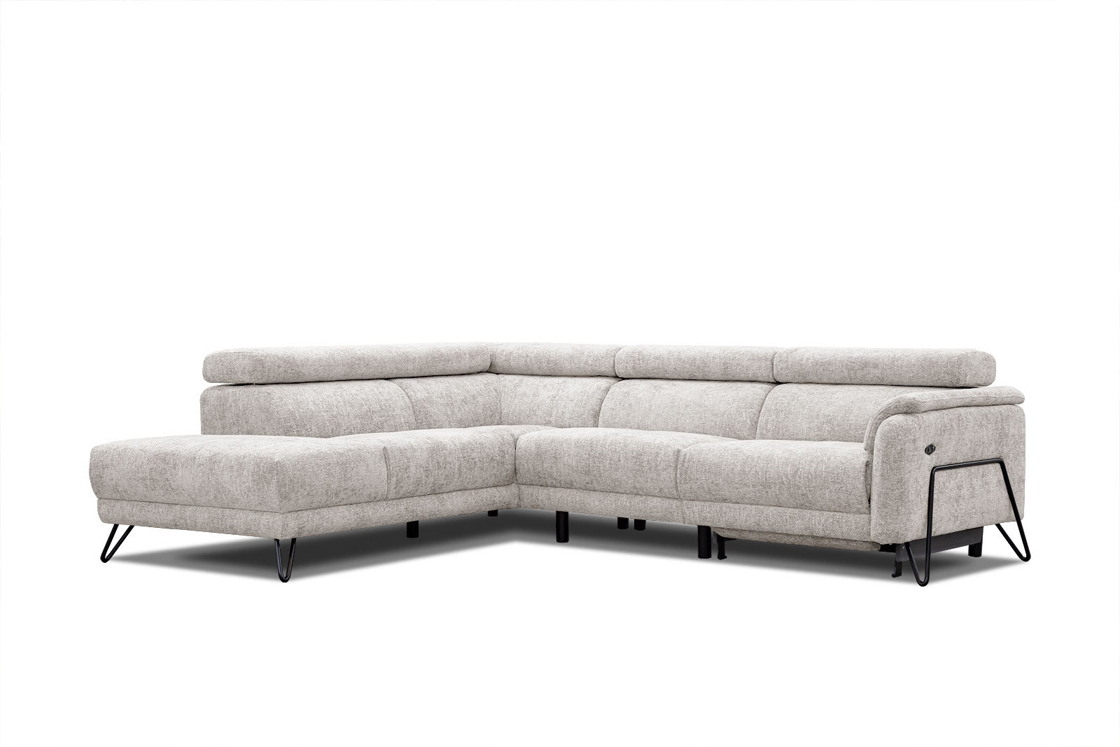 Roden - Canapé relax Beige - Vue supplémentaire 2