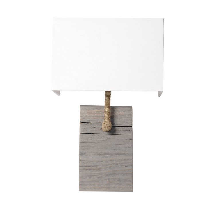 Applique murale en bois blanc