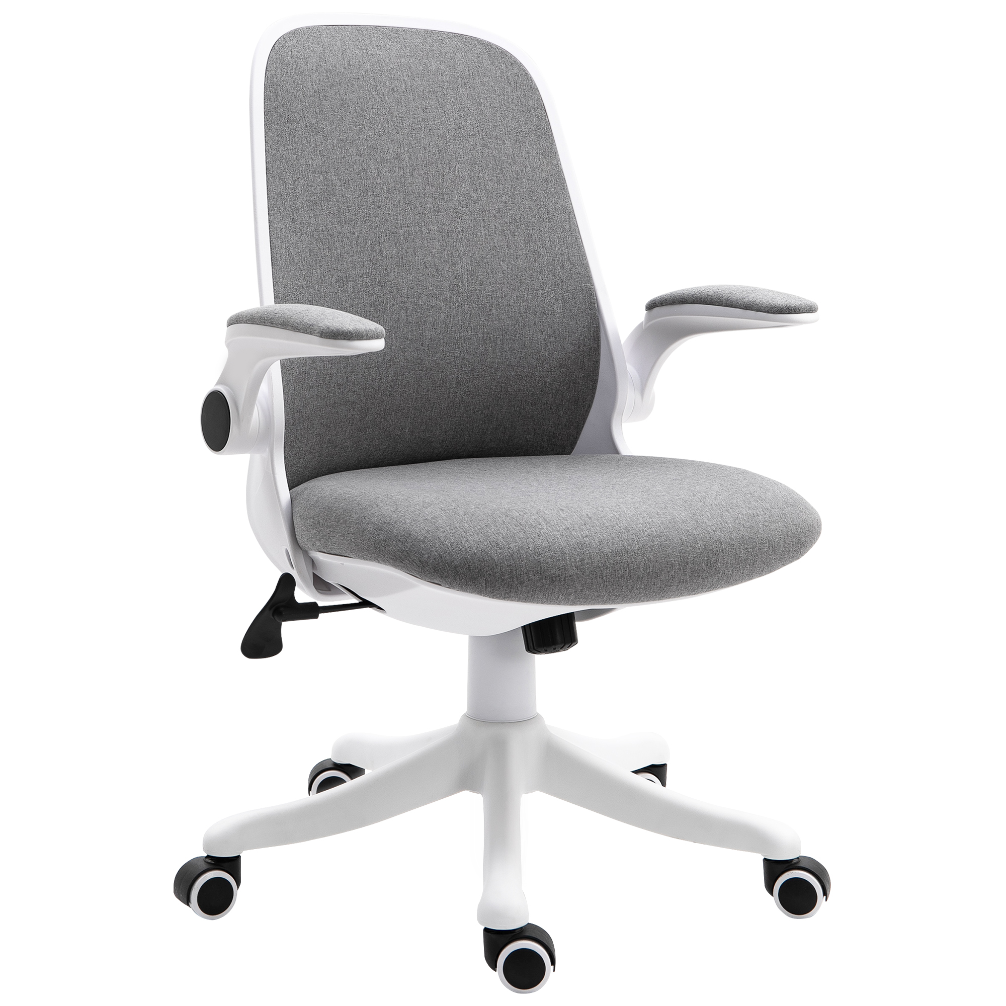 Chaise de bureau velours fauteuil bureau massant coussin lombaire intégré  hauteur réglable pivotante 360° vert menthe