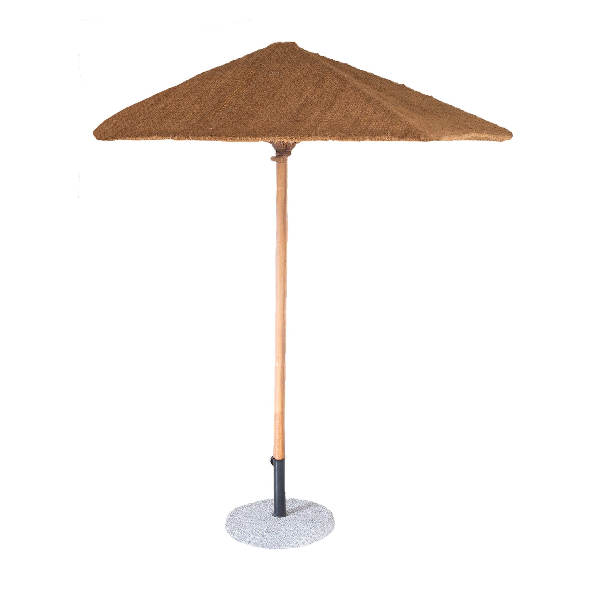 Parasol rond 2m fibre de coco