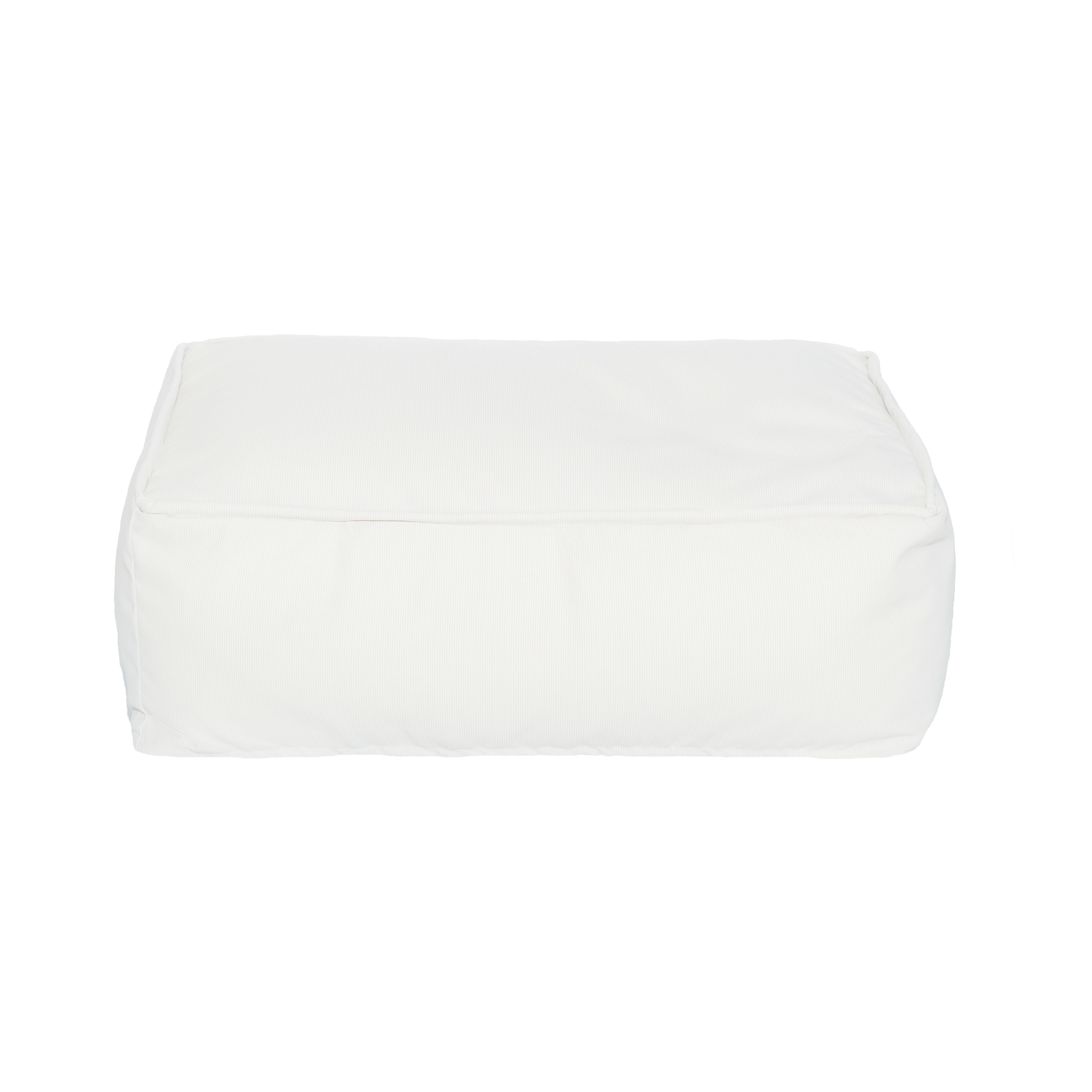 Coussin de sol extérieur blanc S