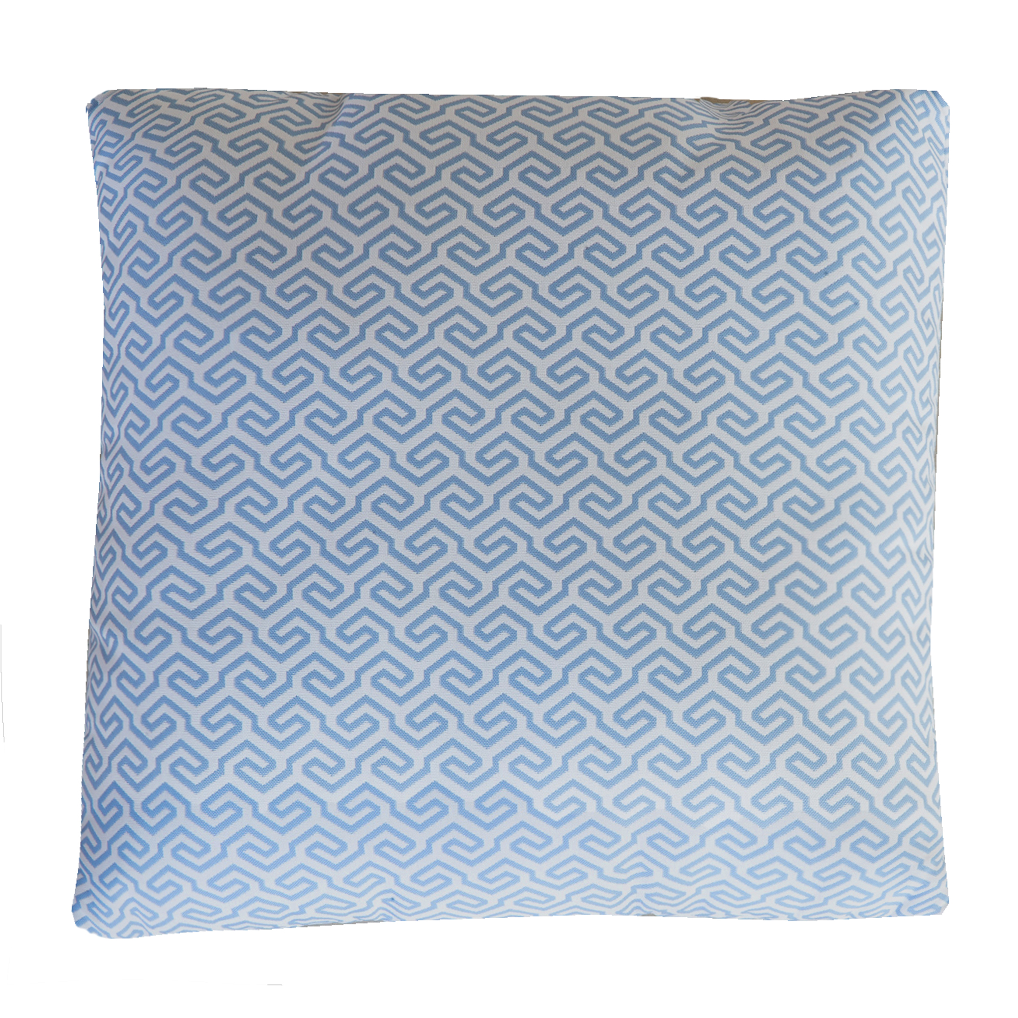 Coussin a motif bleu - Extérieur