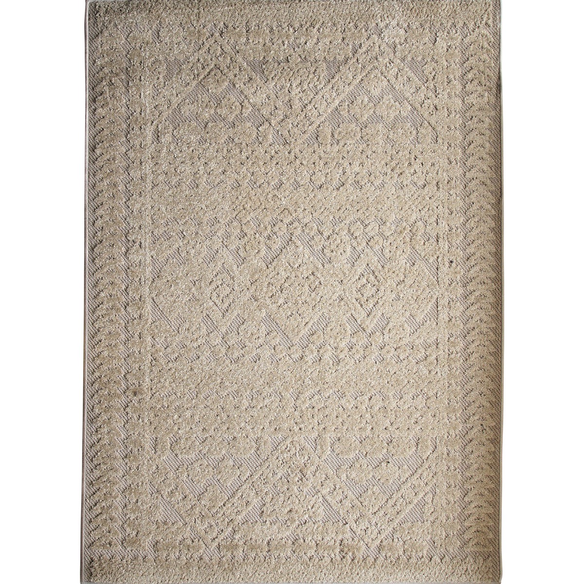 Tapis intérieur-extérieur en polypropylène beige 160x230