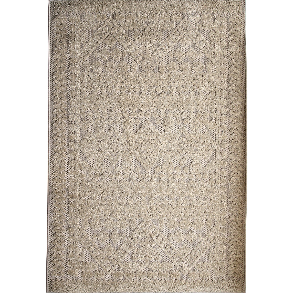 Tapis pour intérieur-extérieur en polypropylène beige 120X170