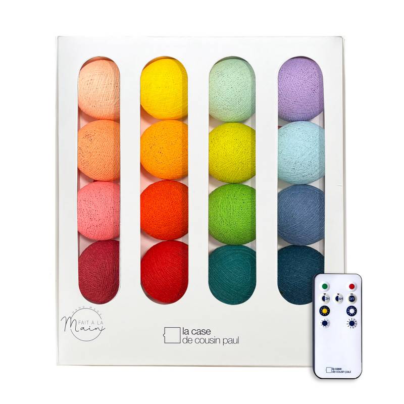 rainbow – guirlande led avec télécommande