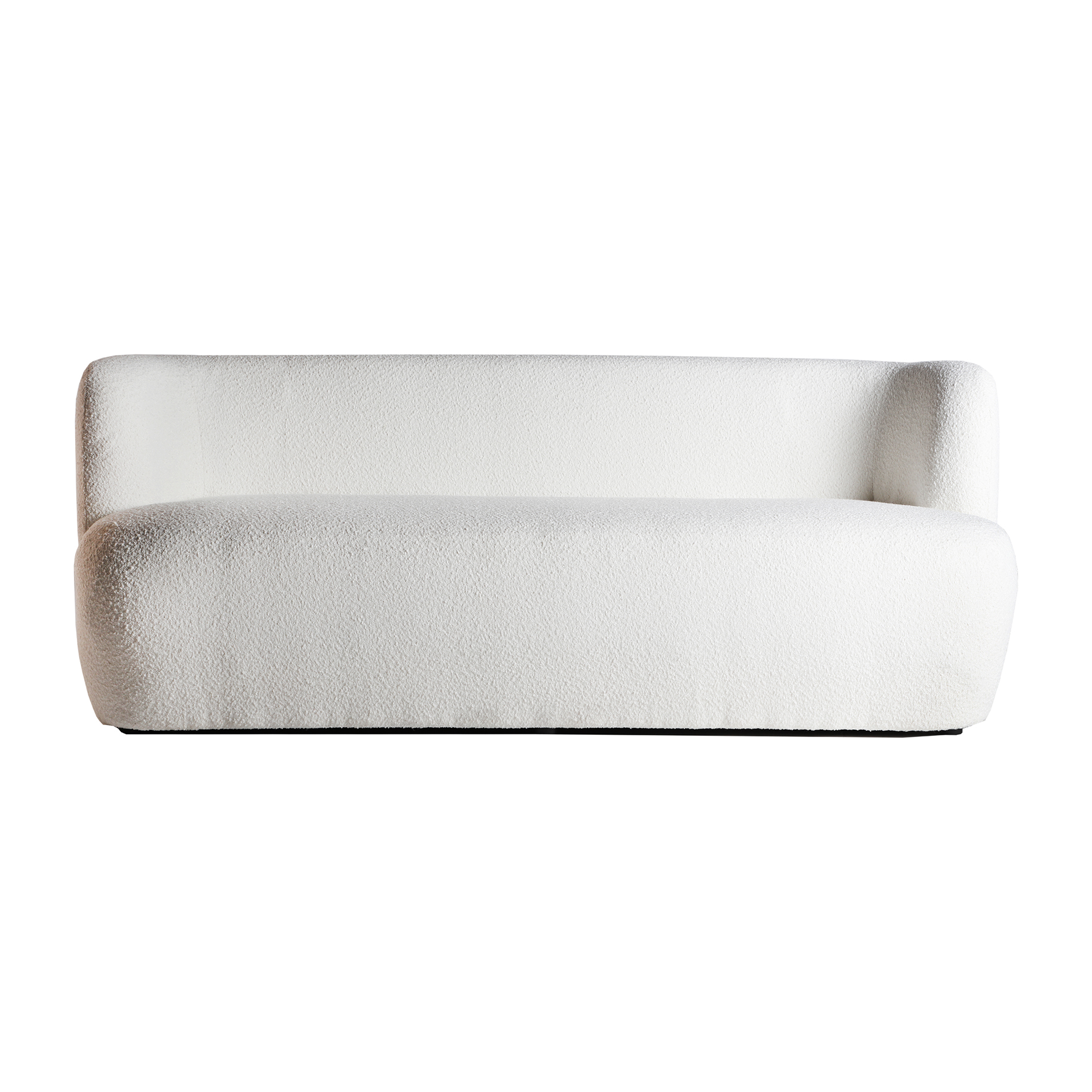 Canapé droit Blanc Moderne Confort Promotion
