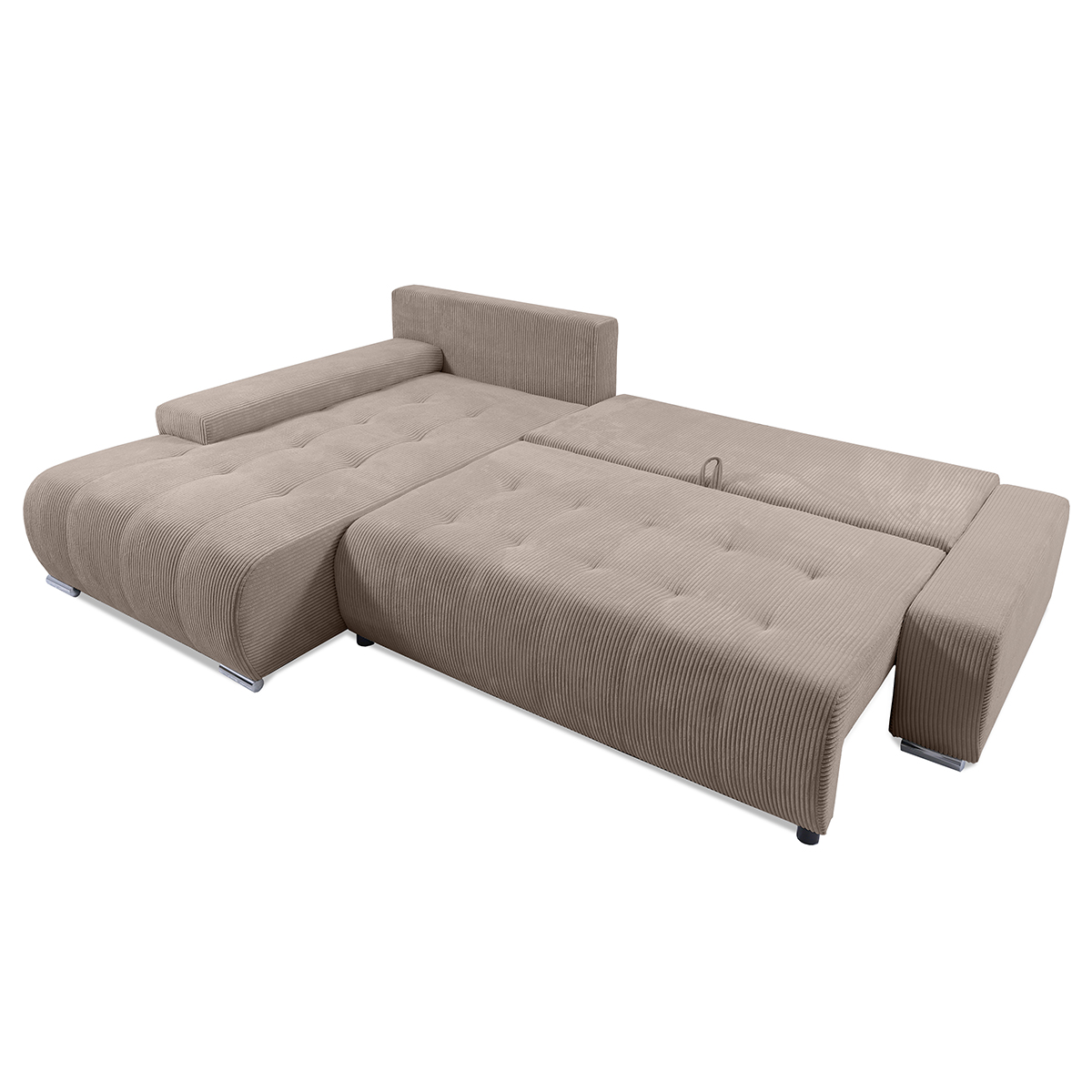 jonas - Canapé convertible beige - Vue supplémentaire 2