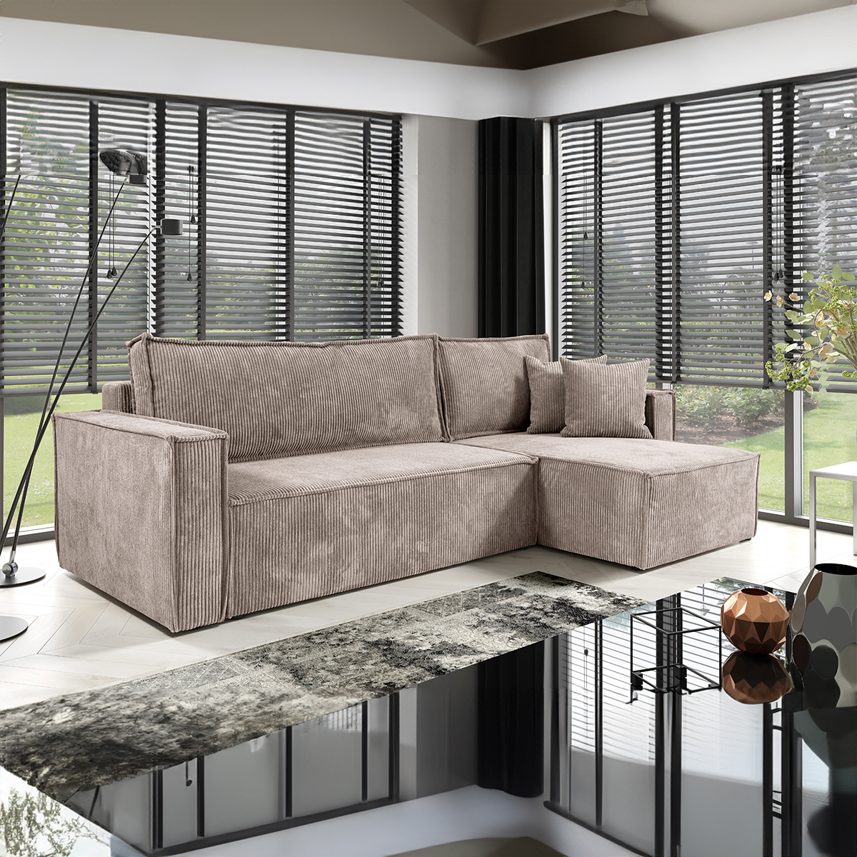 Produit similaire: ezekiel - Canapé convertible beige