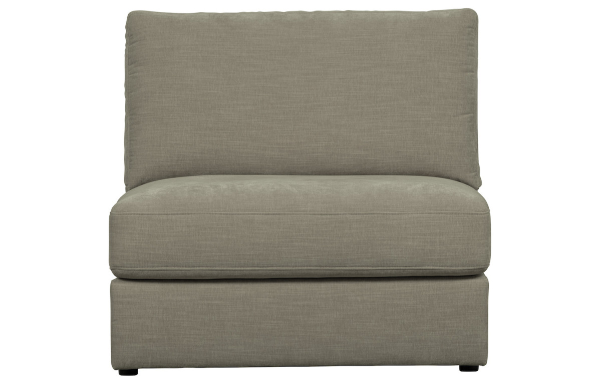 Fauteuil en tissu gris