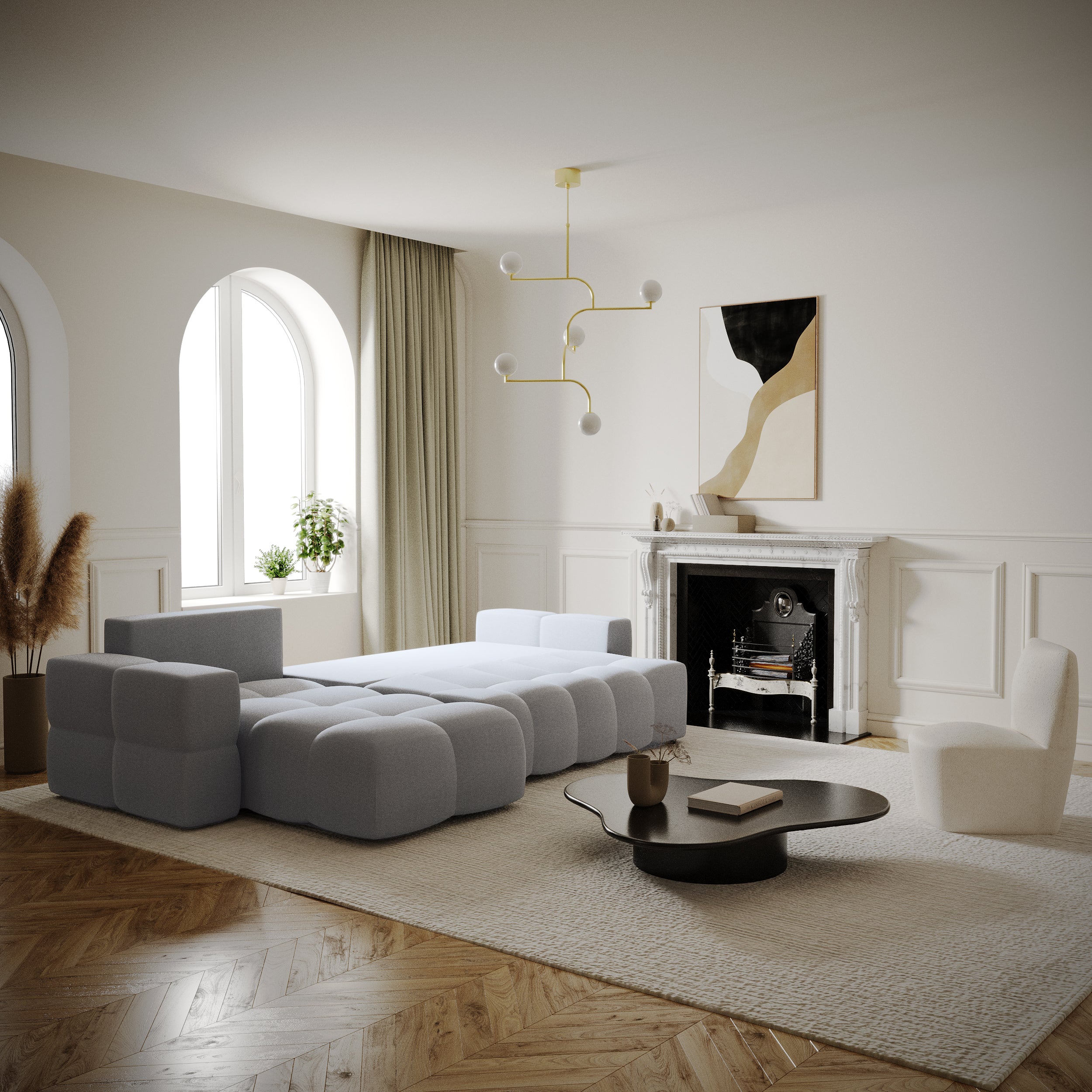 gabriel - Canapé Gris - Vue supplémentaire 2