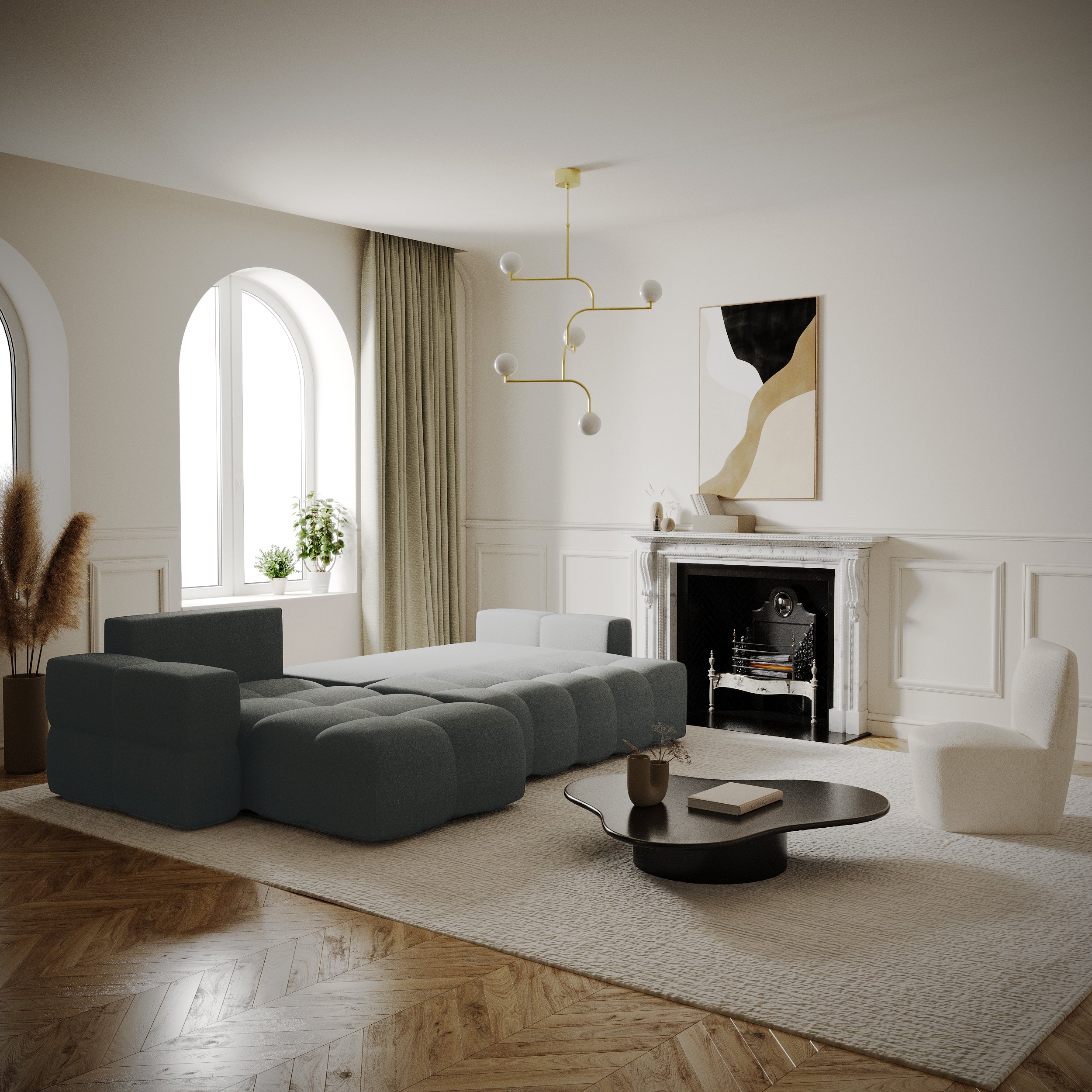 gabriel - Canapé Gris - Vue supplémentaire 2