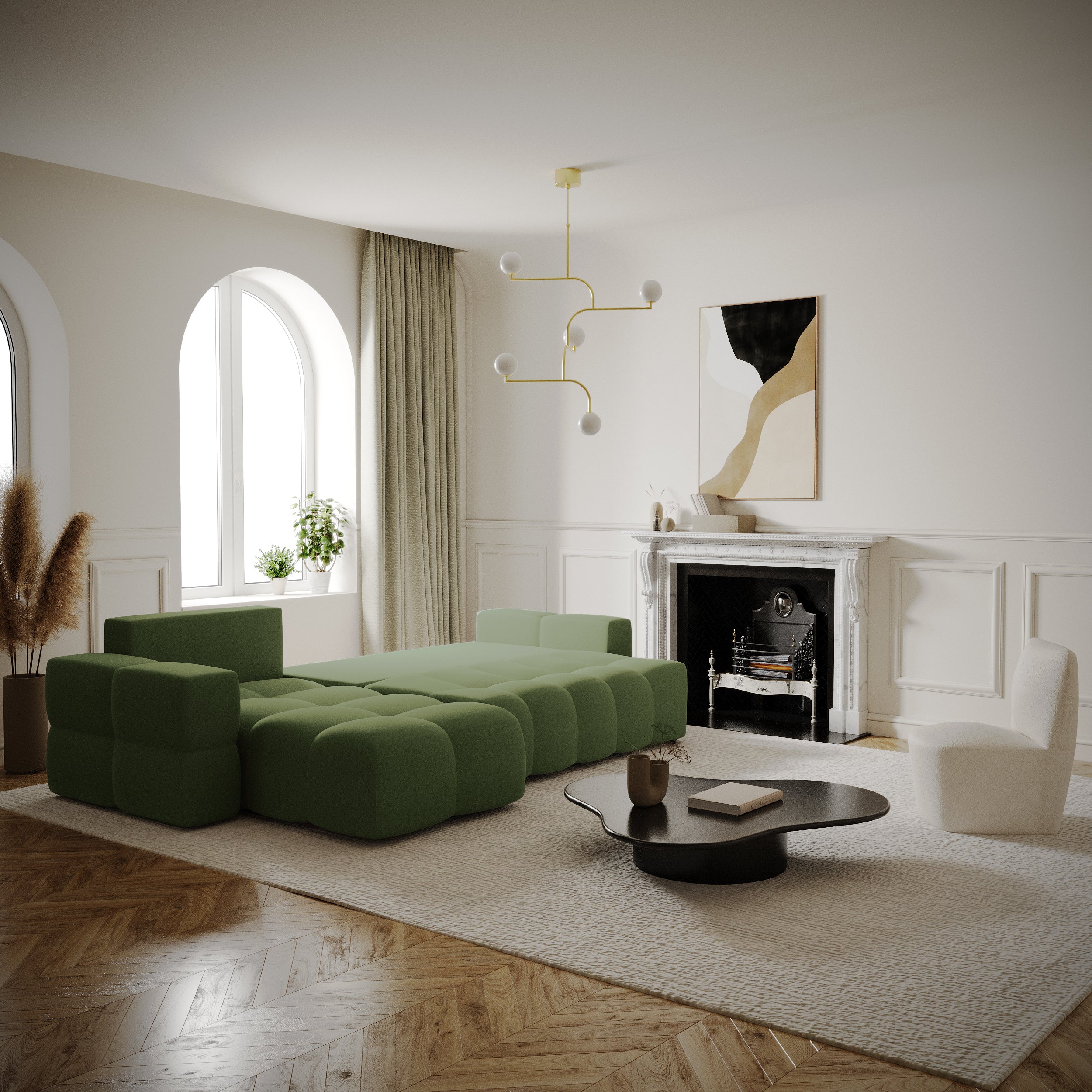 gabriel - Canapé Vert - Vue supplémentaire 2