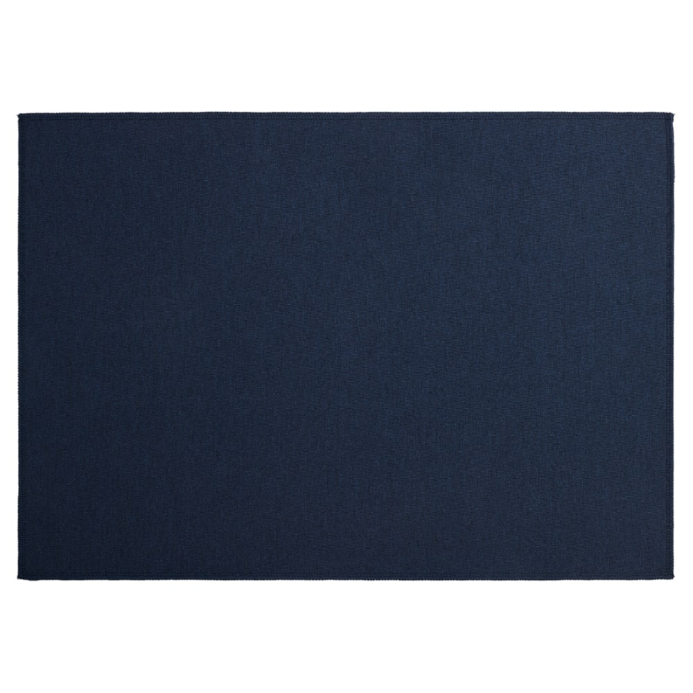 set de table en tissu polyester bleu