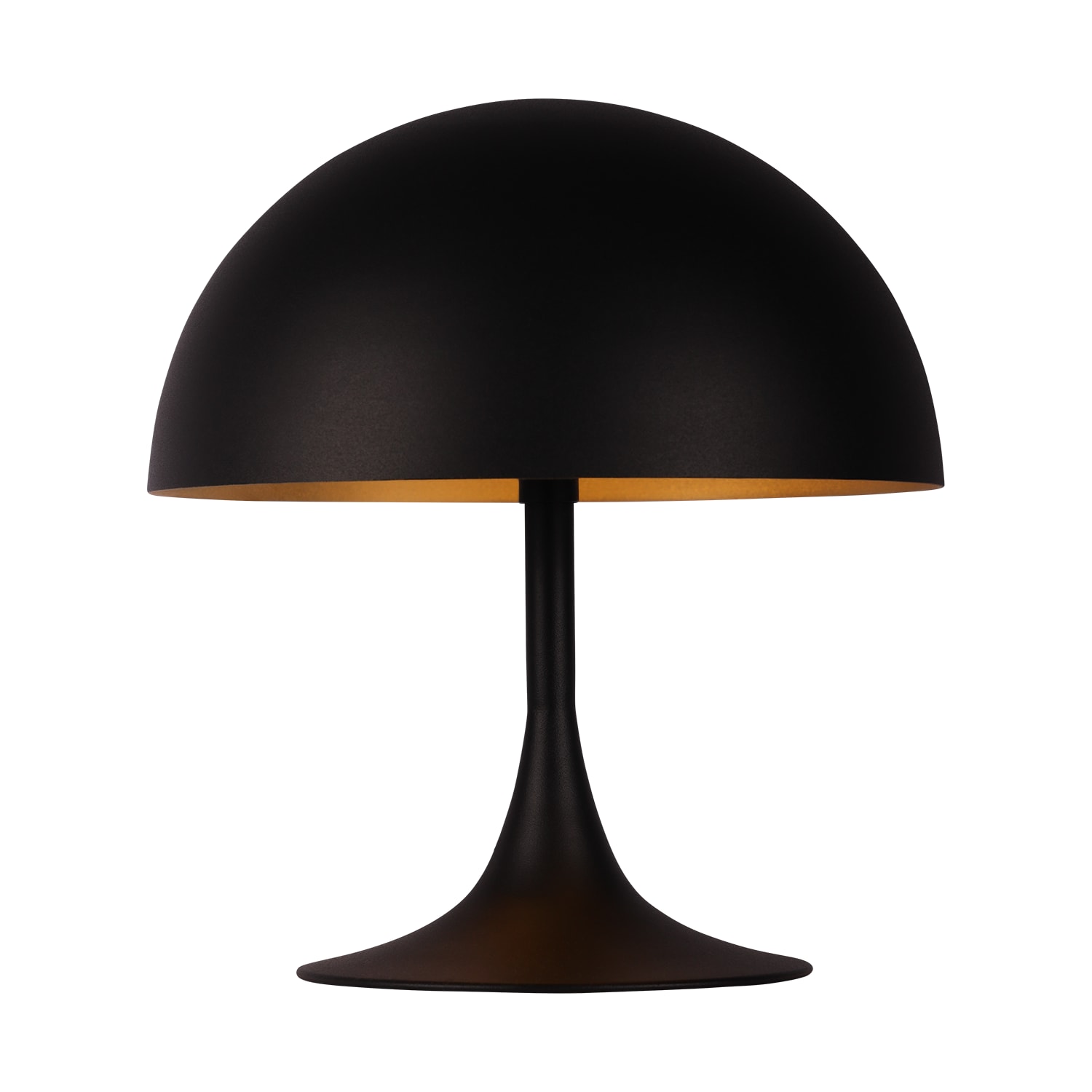 Lampe de table métal noir et or – 25×28