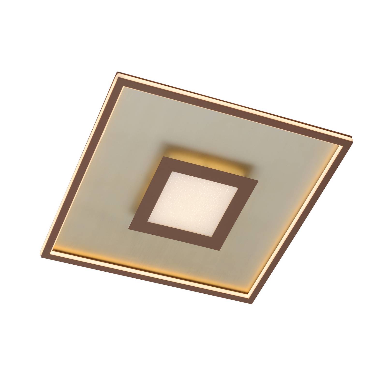 Plafonnier LED en Aluminium Doré