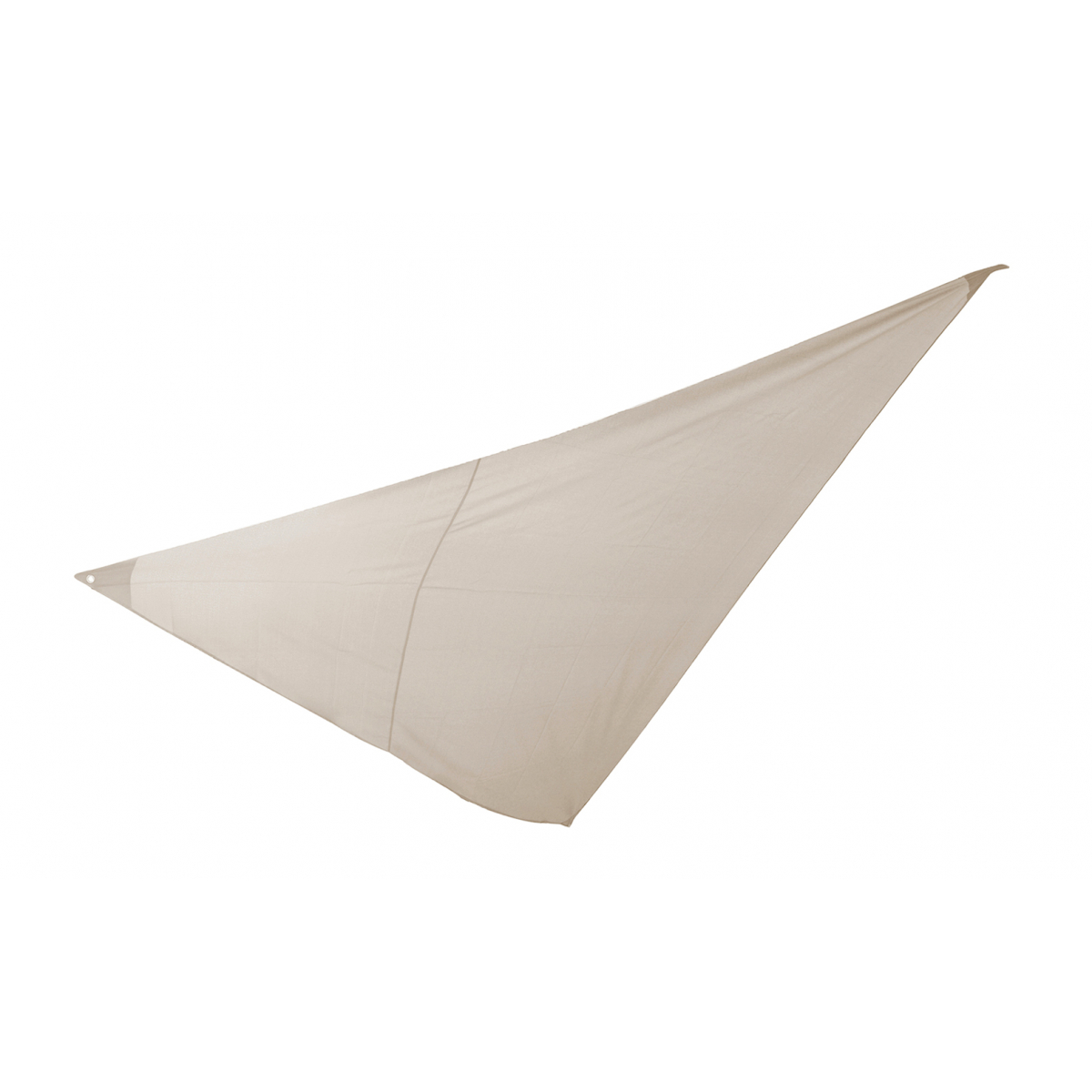 Toile ombrage triangle 3x3x3m Beige