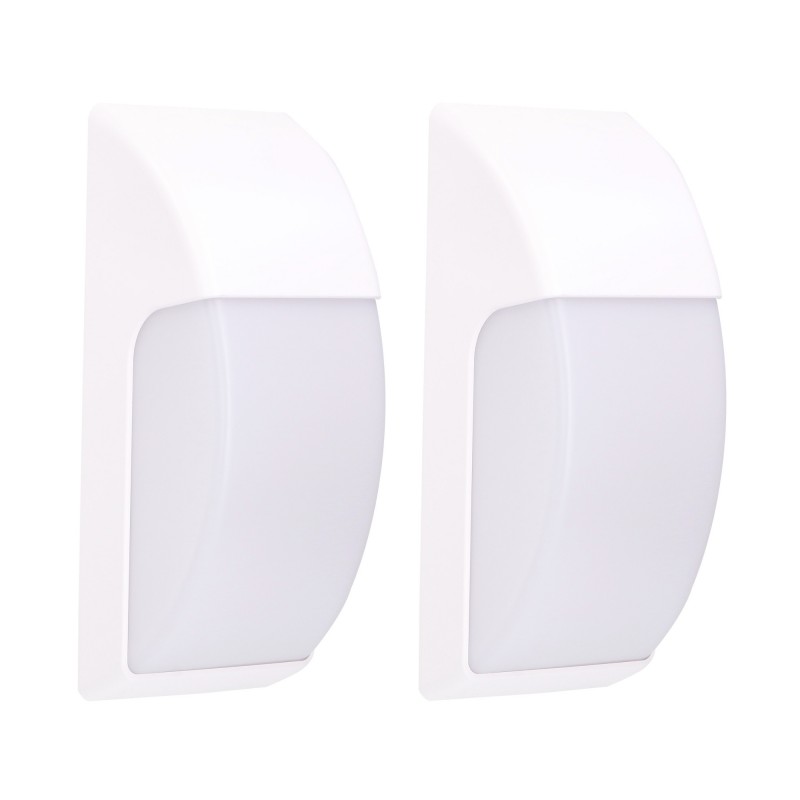 Applique Extérieure E27 23W Blanc (2 pcs) Area