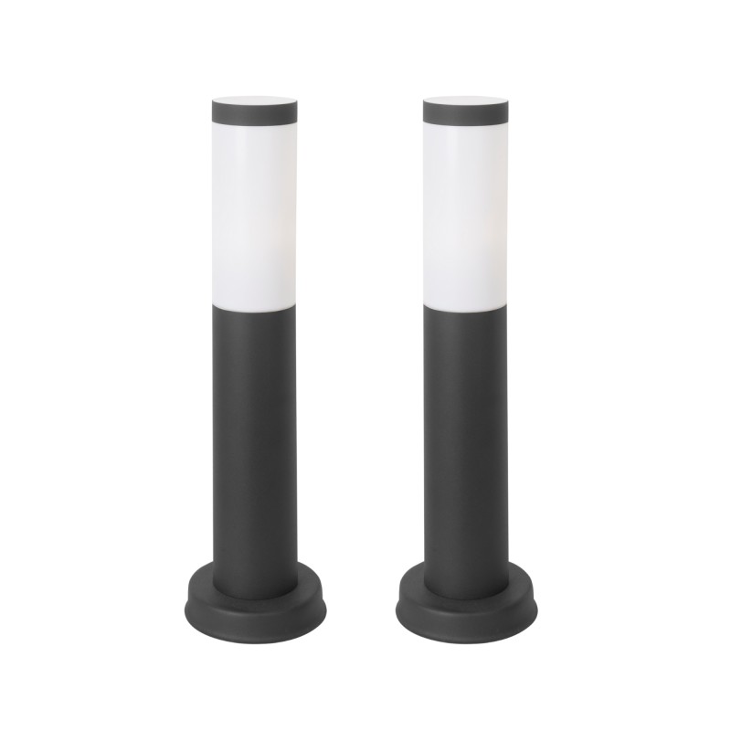 Balise Extérieure de Jardin (2 pcs) 23W en Acier Inoxydable Koral