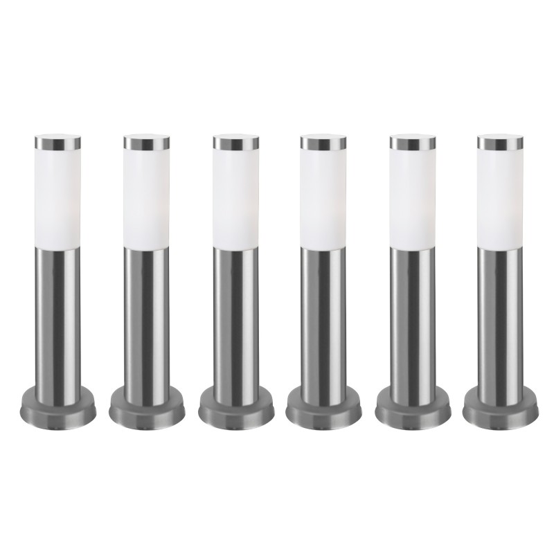 Balise Extérieure de Jardin (6 pcs) 23W en Acier Inoxydable Koral