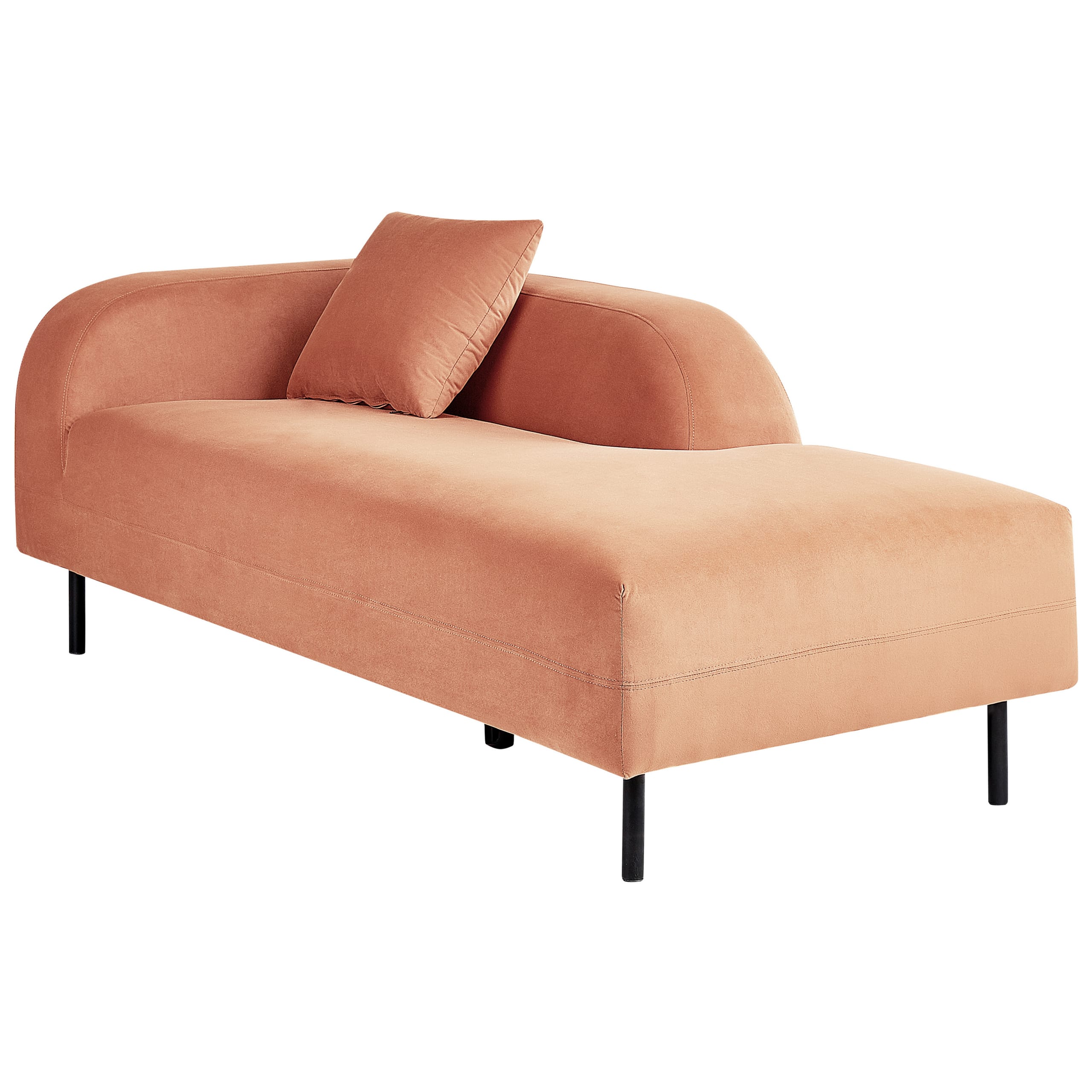 le-crau - Canapé velours Rose - Vue supplémentaire 2