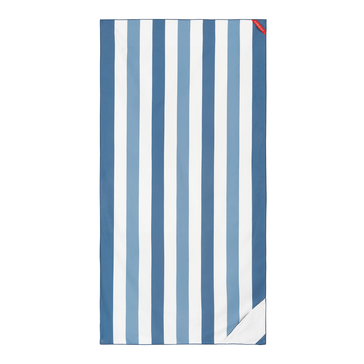 serviette de plage microfibre 180 x 90cm bleu