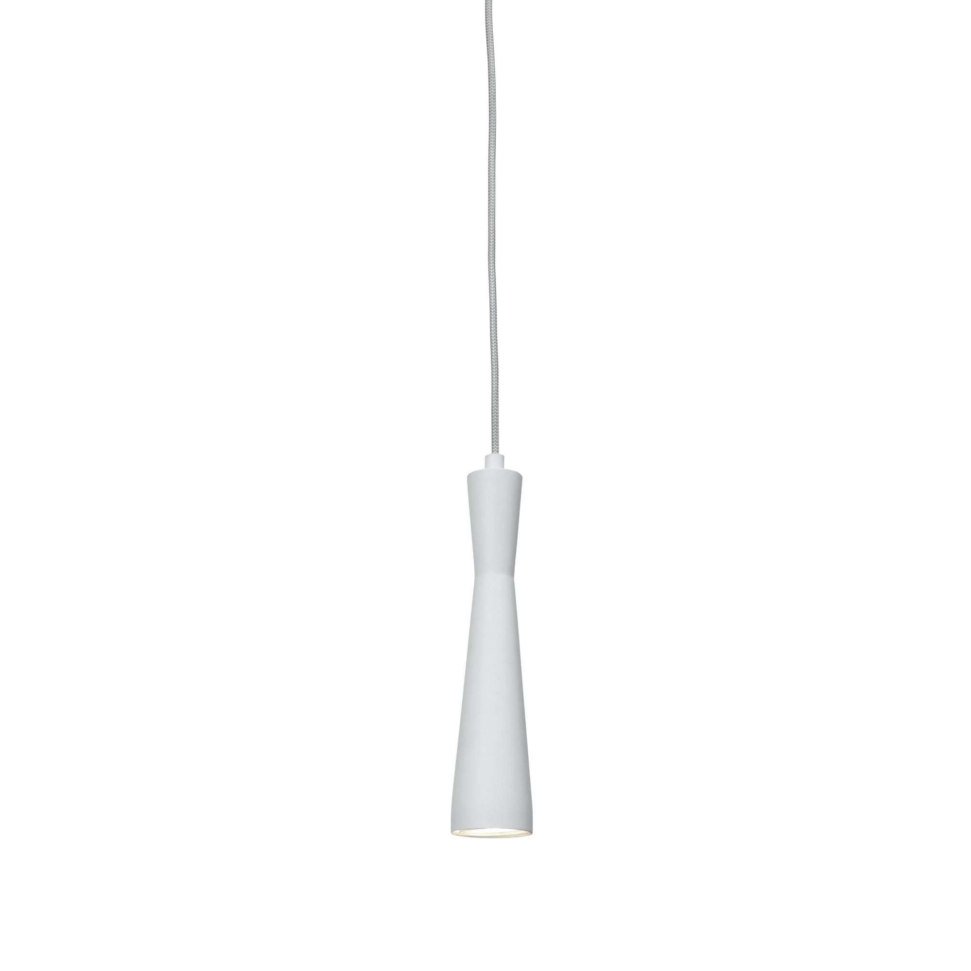 Suspension fer h26cm blanc
