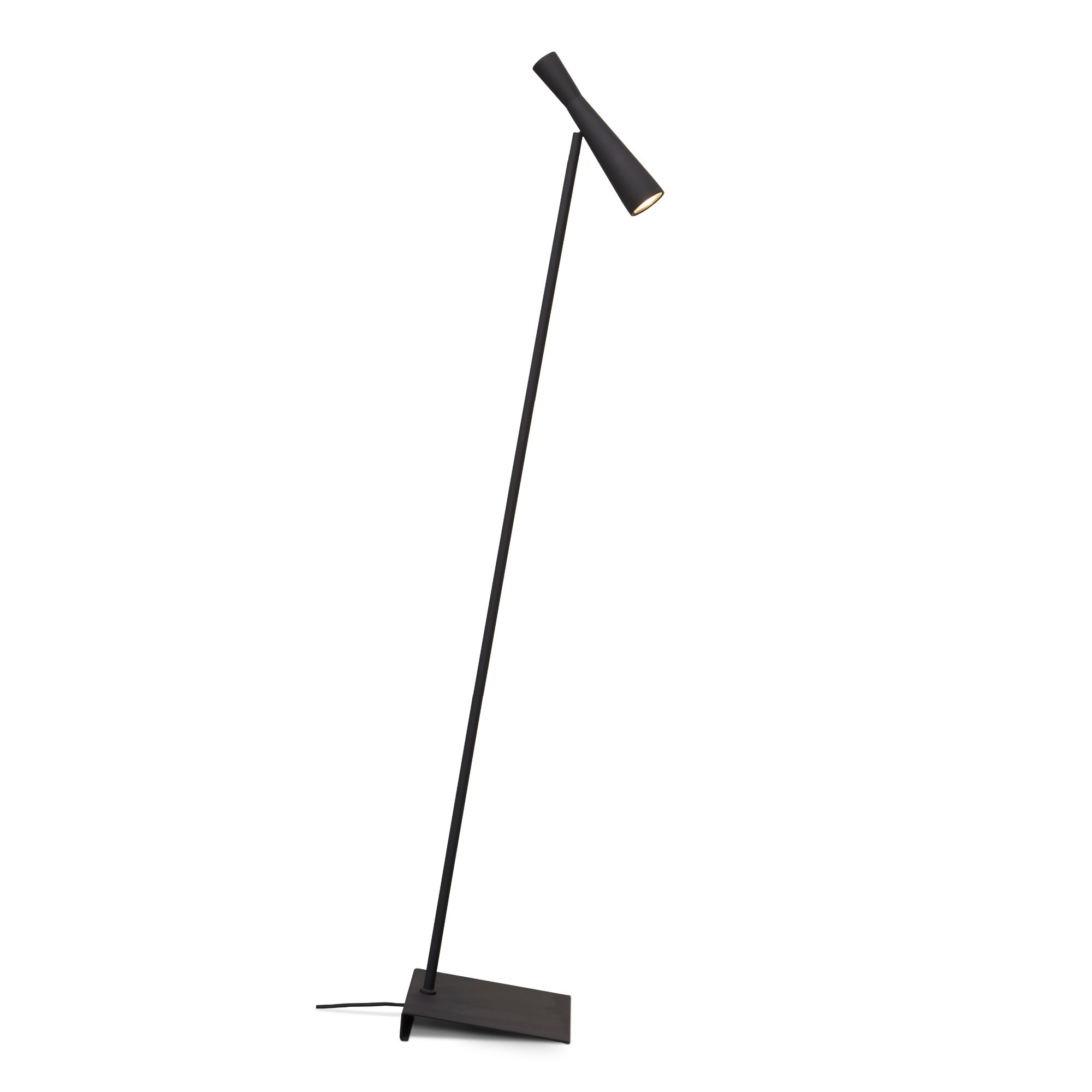 Lampadaire fer h145cm noir