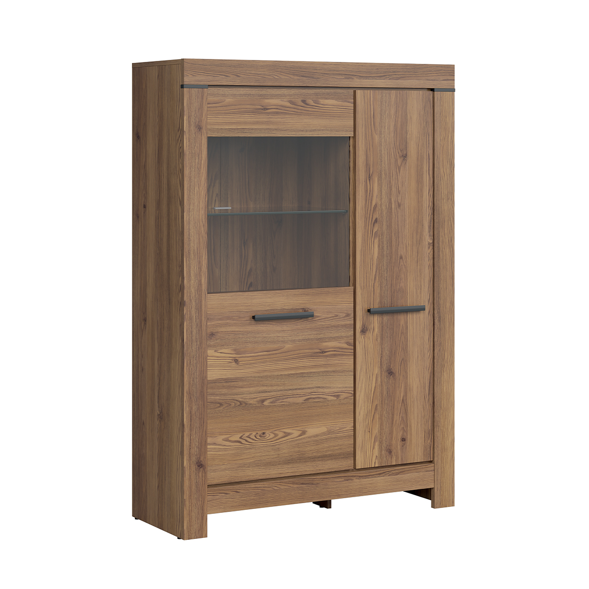 Vaisselier 2 portes stratifiés beige