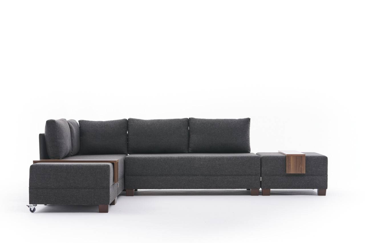 Canapé d'angle Tissu Moderne Confort Promotion