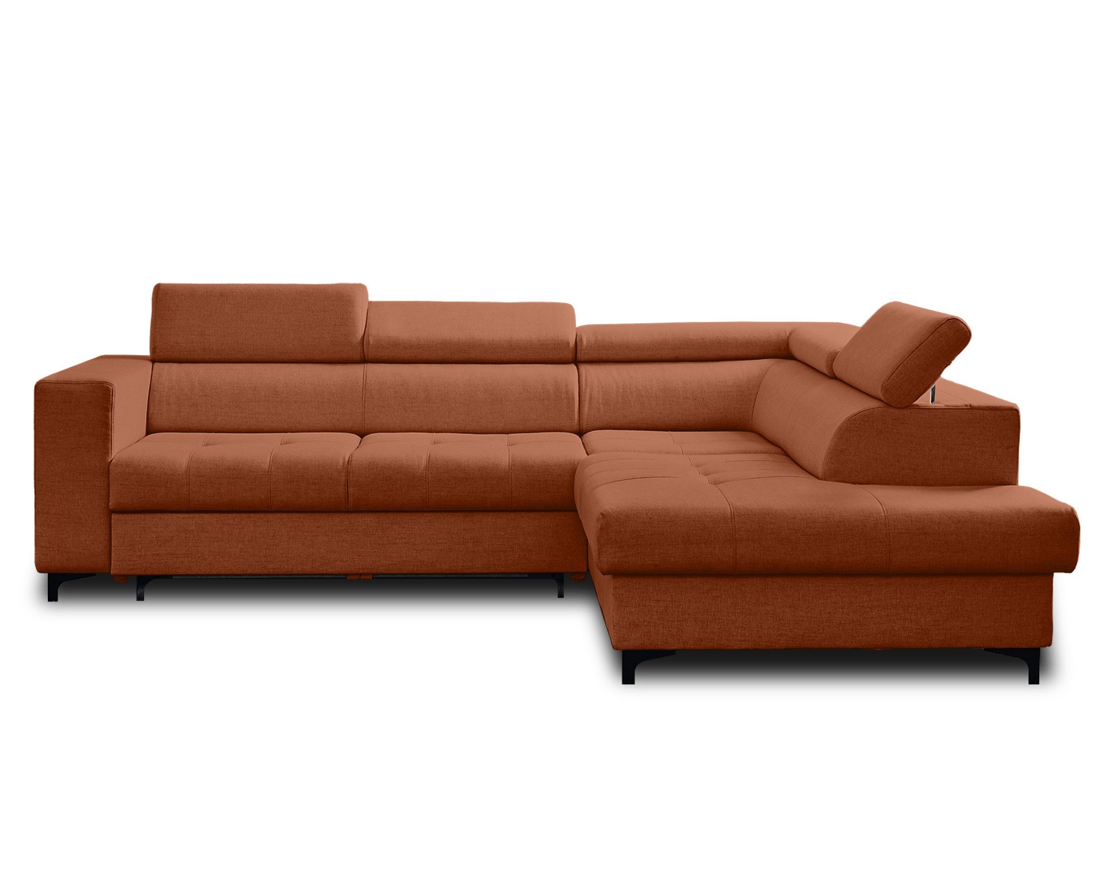 Canapé d'angle 5 places Tissu Design Confort Promotion