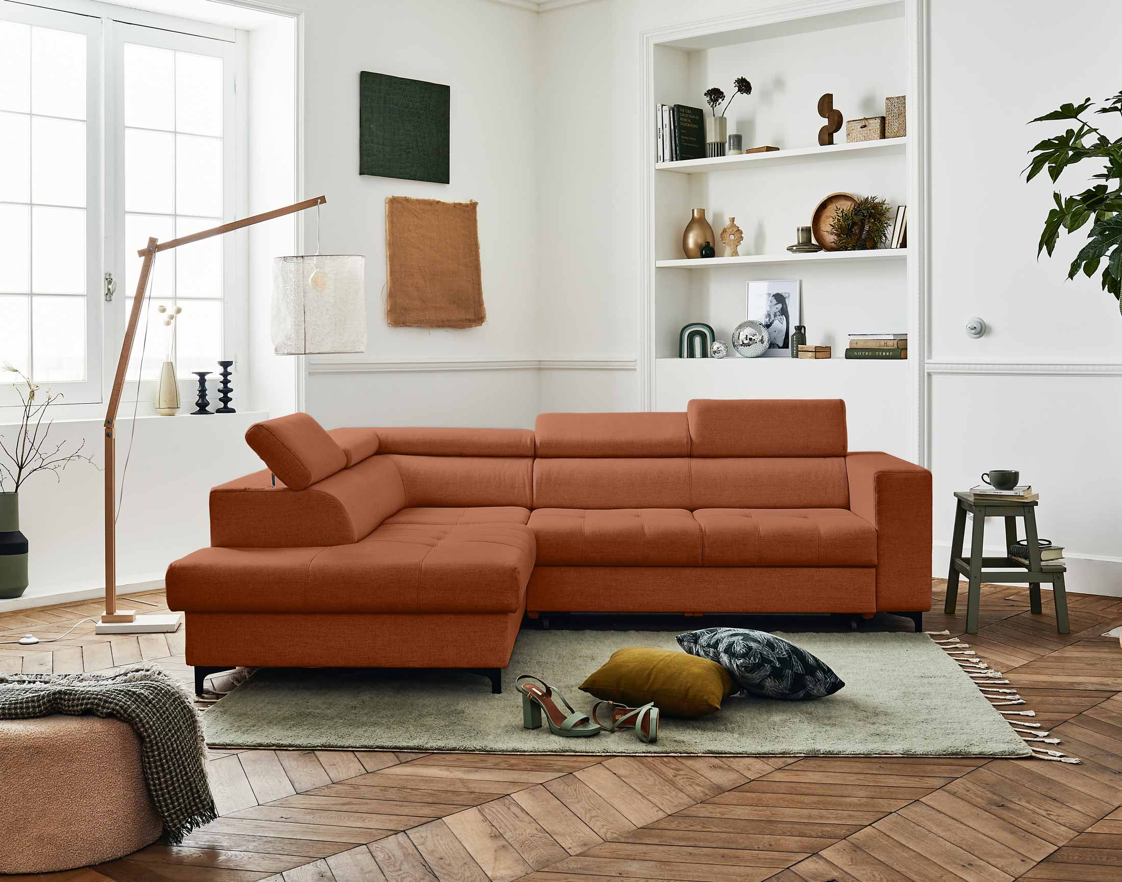 Produit similaire: olinda - Canapé relax convertible Rouge