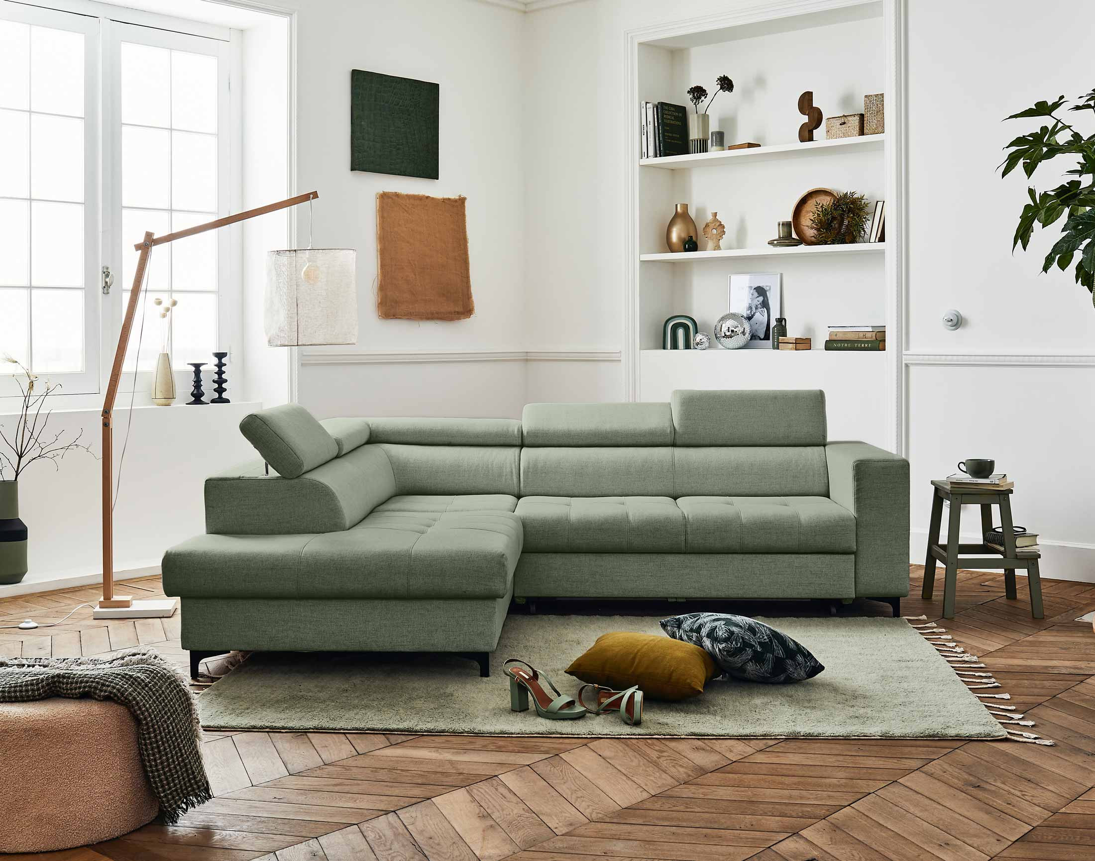 Produit similaire: olinda - Canapé relax convertible Vert