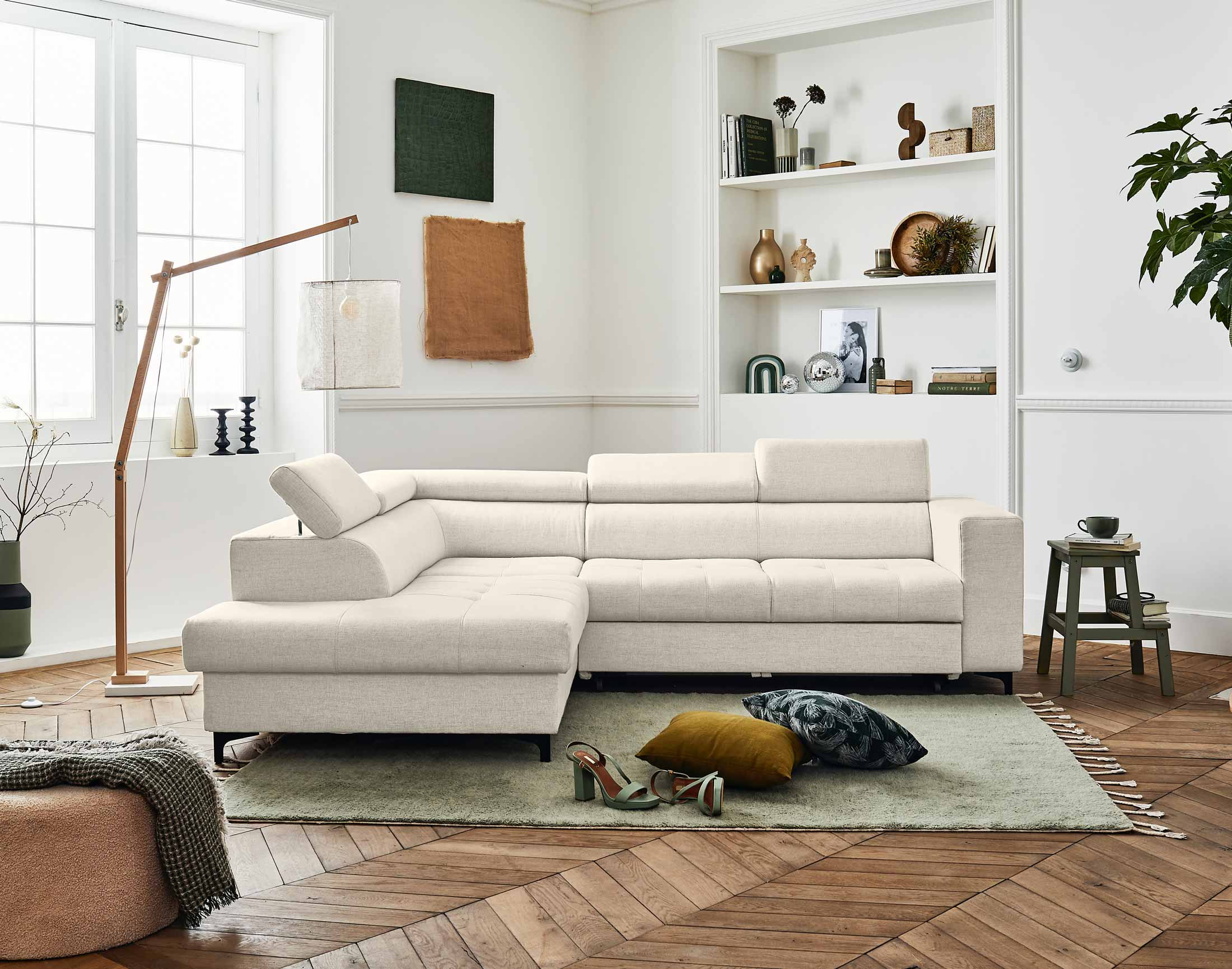 Produit similaire: olinda - Canapé relax convertible Beige