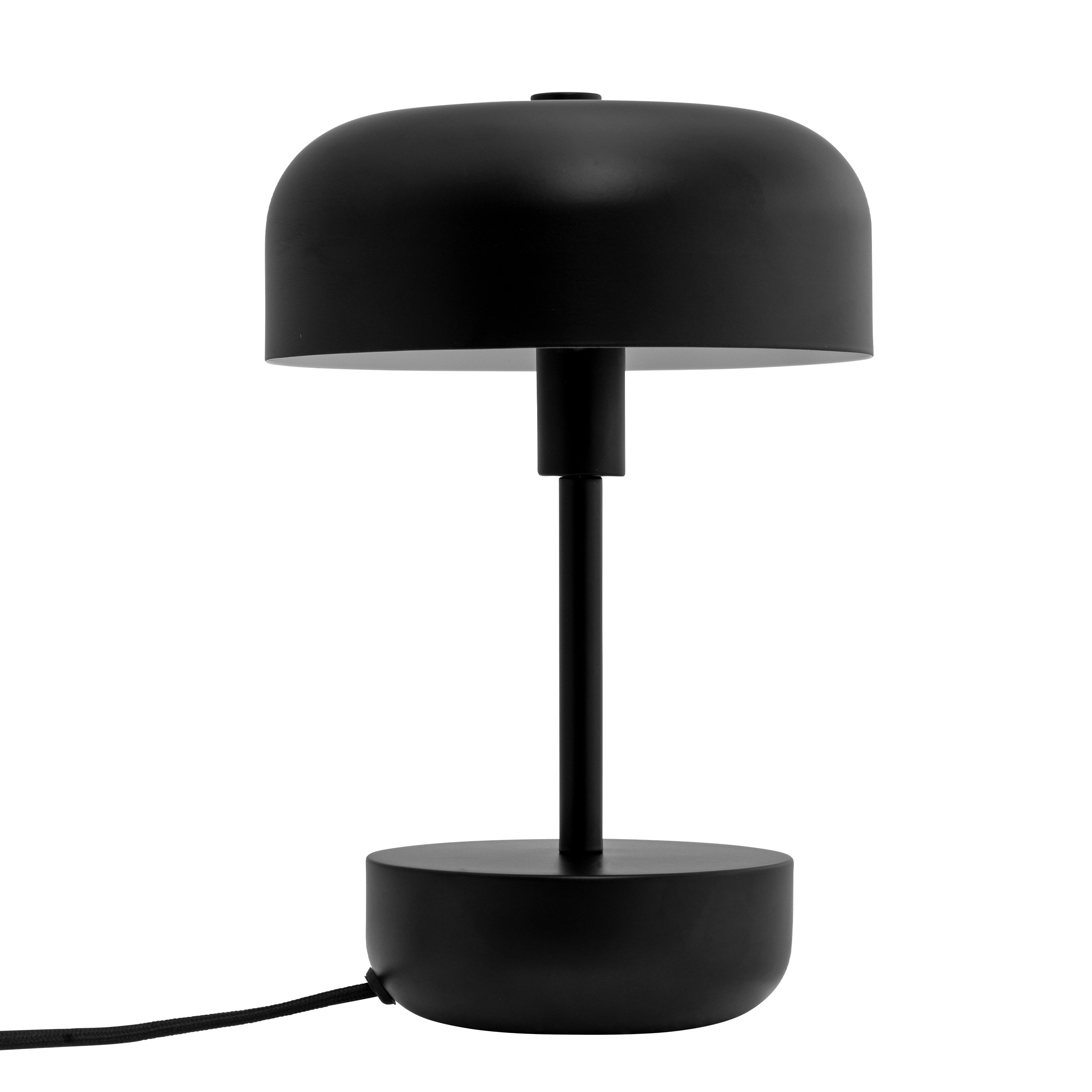 Lampe à poser en métal noir