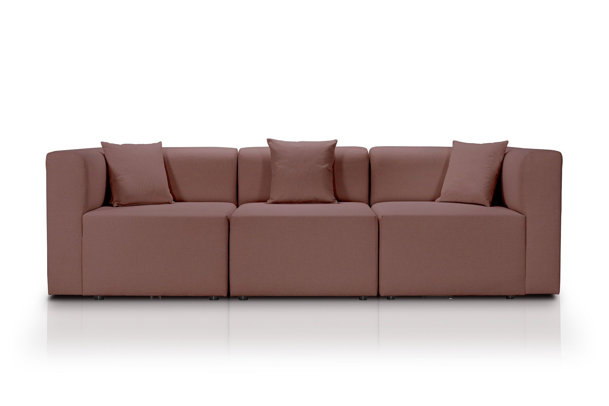 Canapé modulable 3 places Tissu Design Confort Promotion