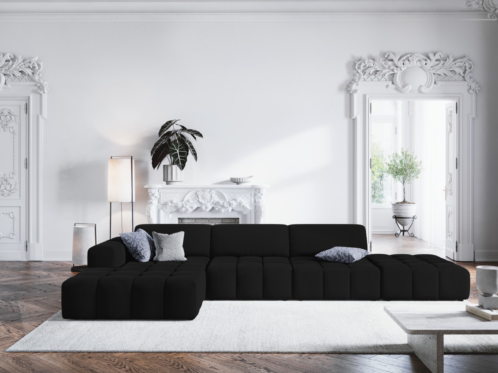 Produit similaire: Luc - Canapé velours Noir