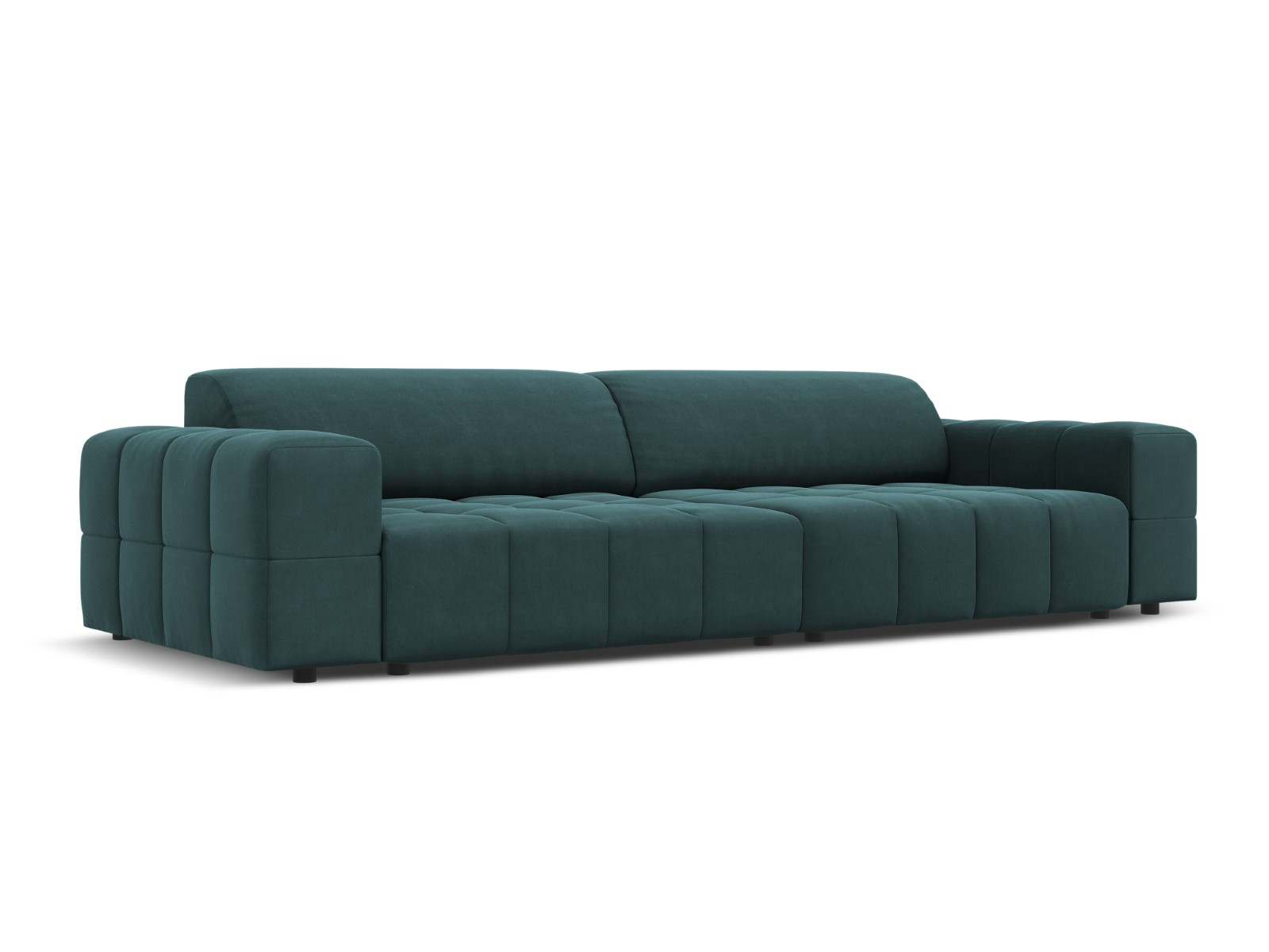 Luc - Canapé velours Vert - Vue supplémentaire 2