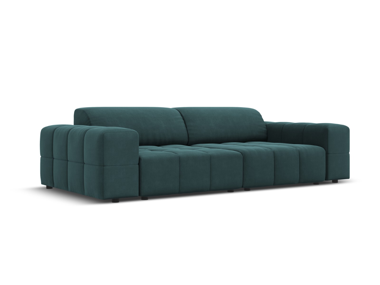 Luc - Canapé velours Vert - Vue supplémentaire 2