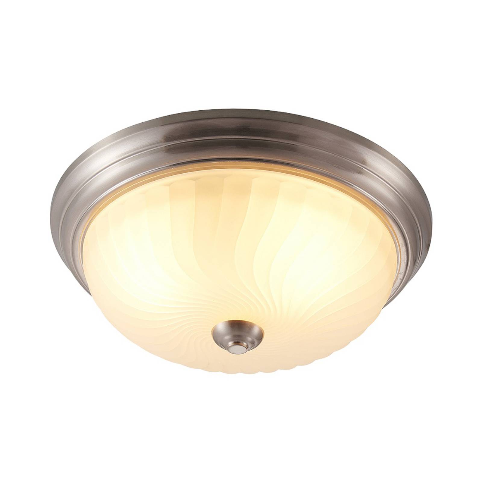 Plafonnier en Métal Gris