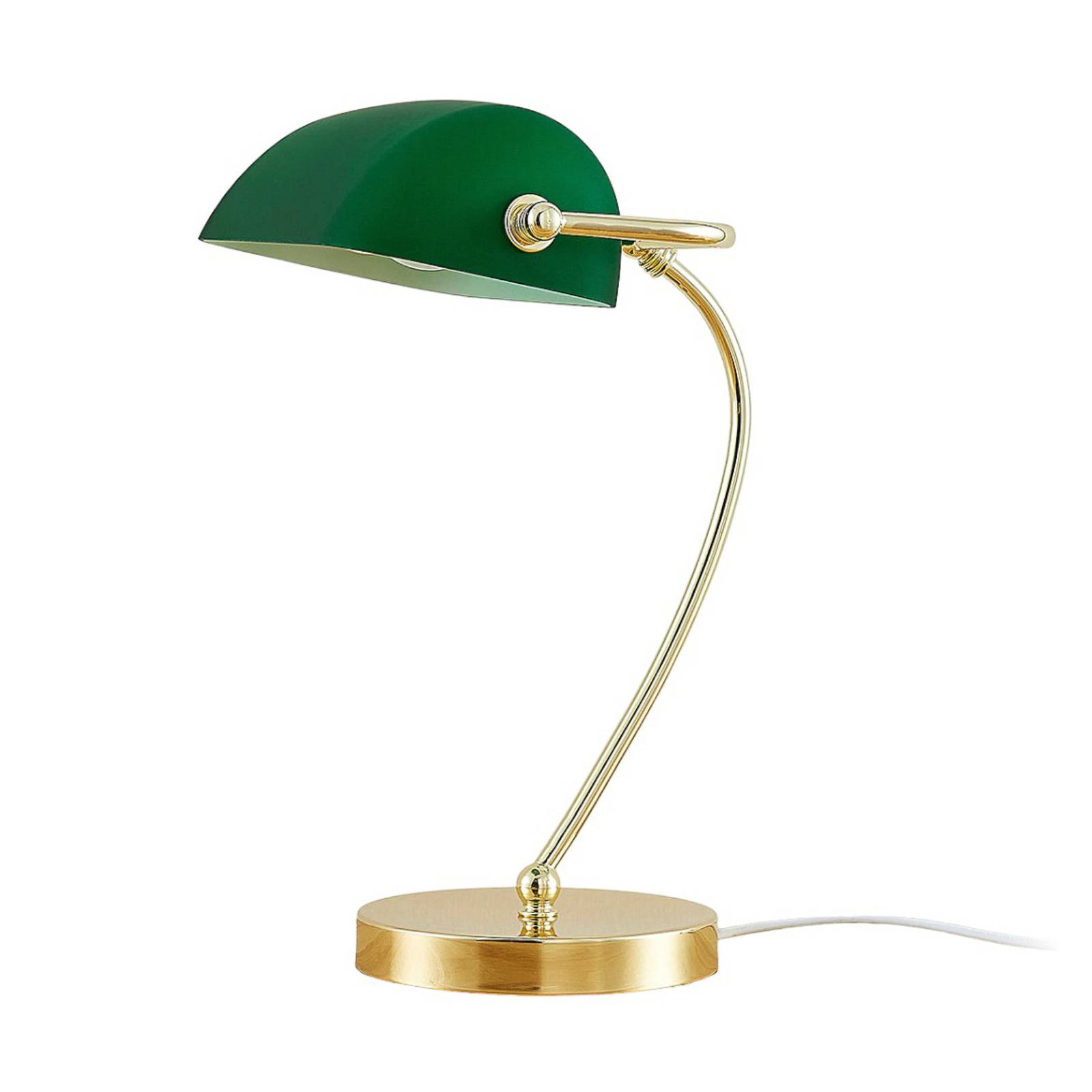 Lampe à poser en Verre Vert