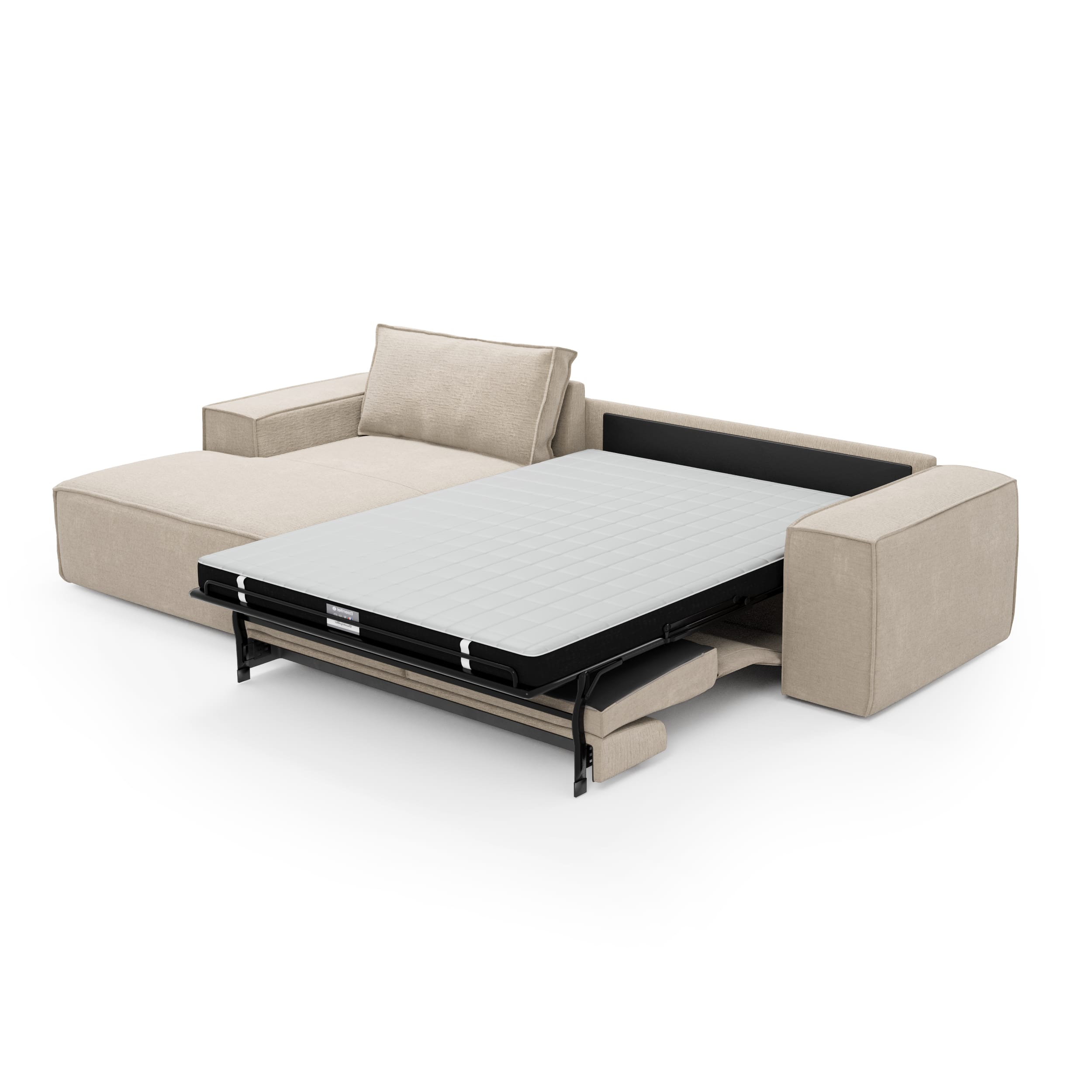 joan - Canapé convertible Beige - Vue supplémentaire 2