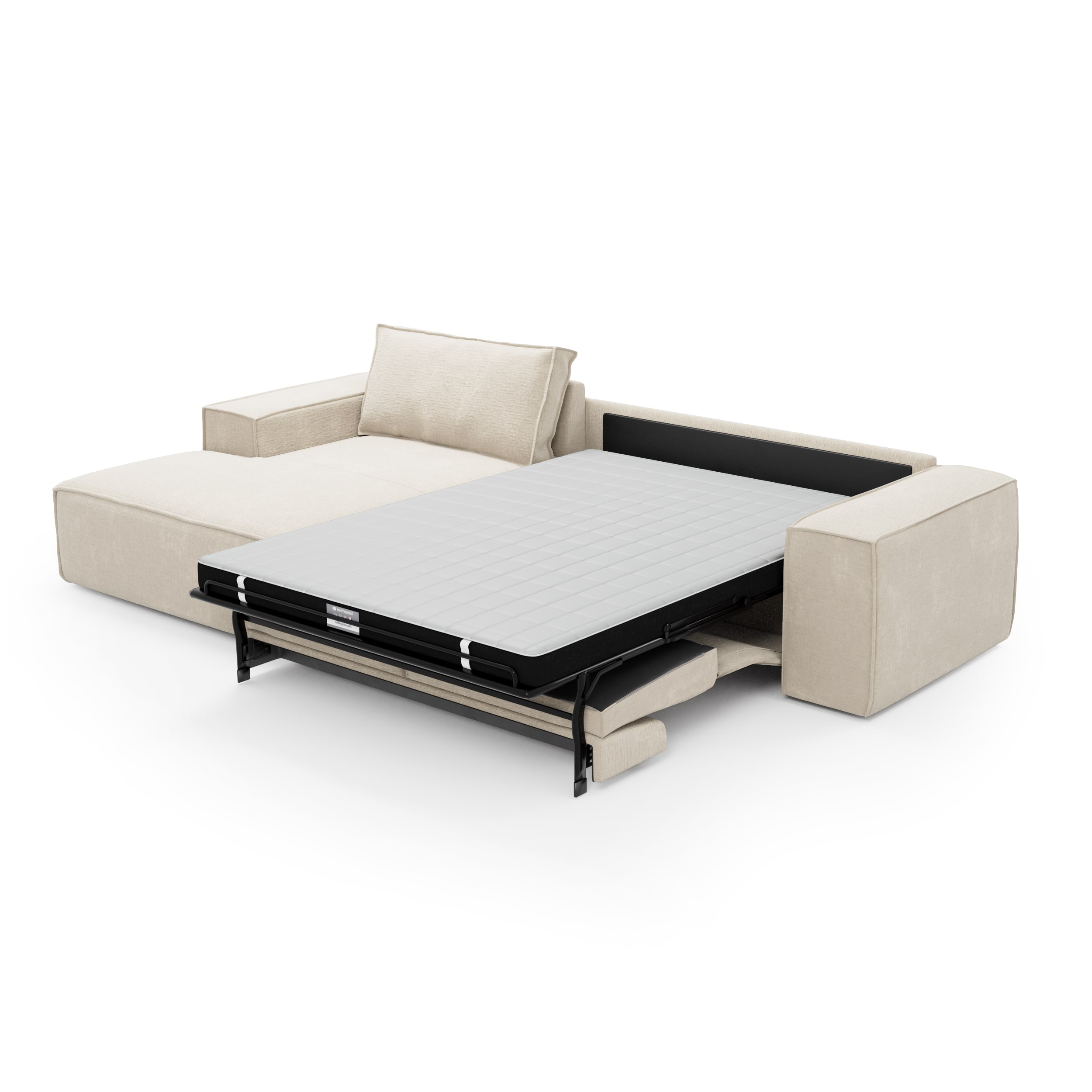 joan - Canapé convertible Beige - Vue supplémentaire 2