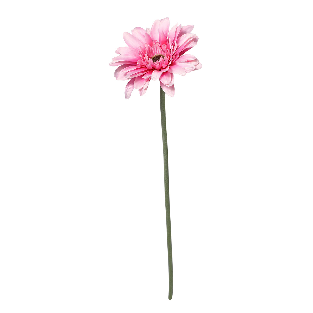 Tige de gerbera artificielle rose H59