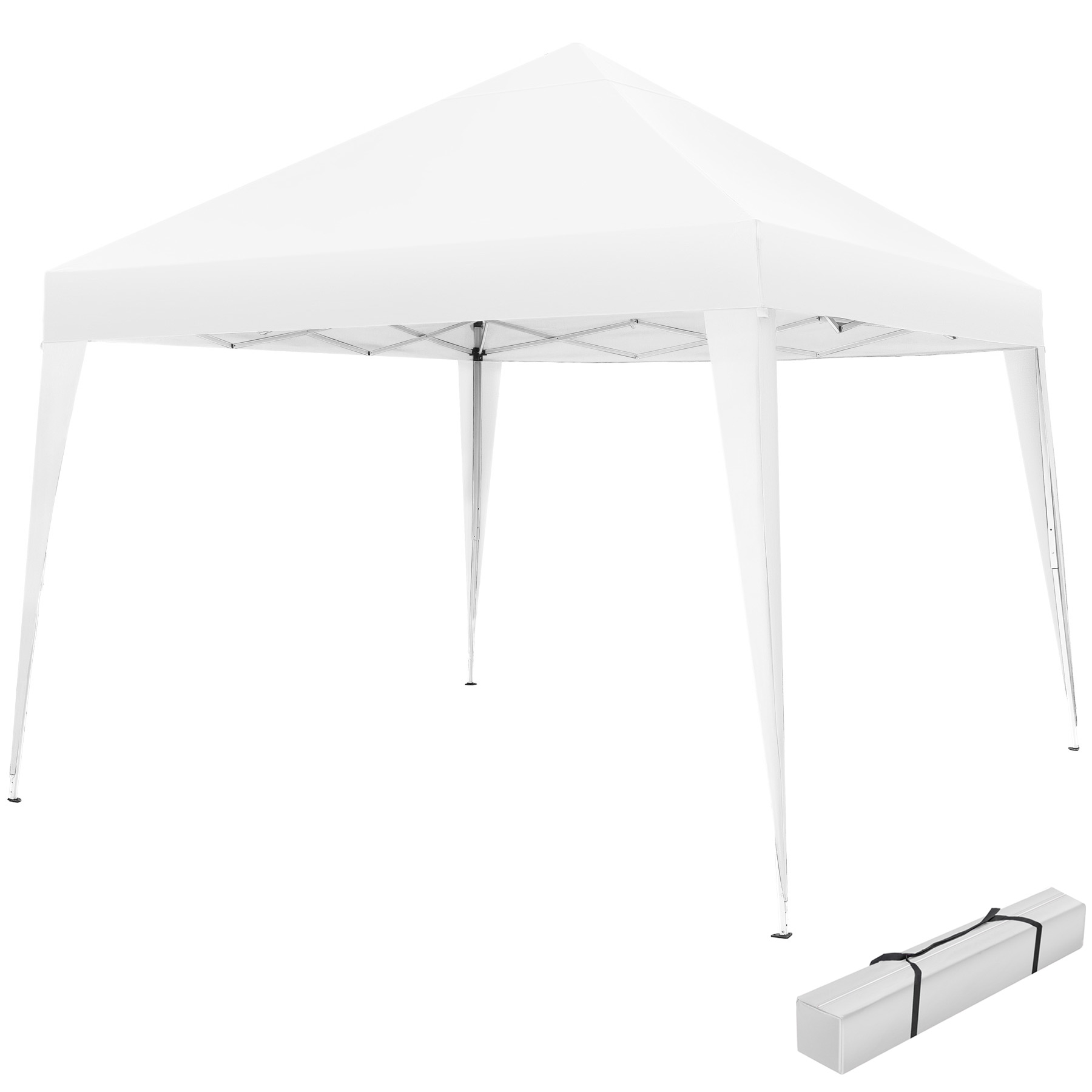 Tonnelle pliable Linosa 3x3m blanc