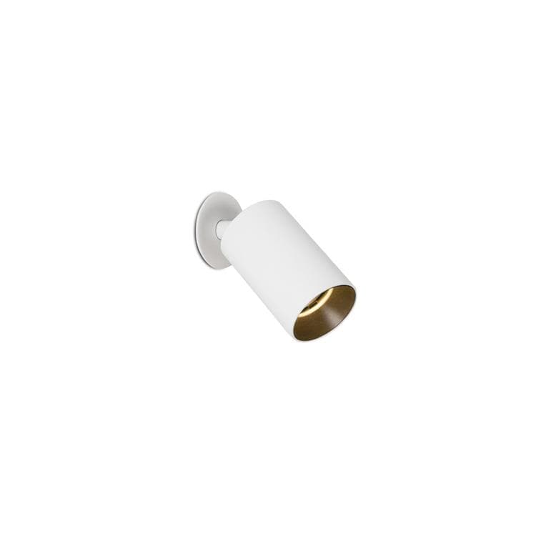 Spot pivotable encastrable diamètre 6cm blanc