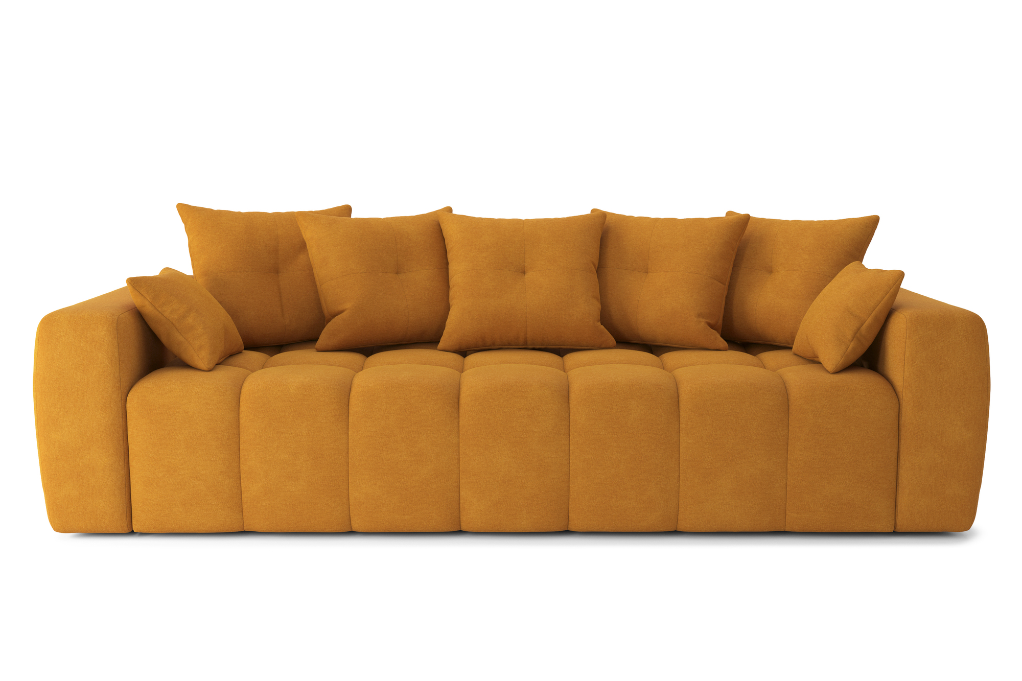 Canapé droit 3 places Tissu Design Confort