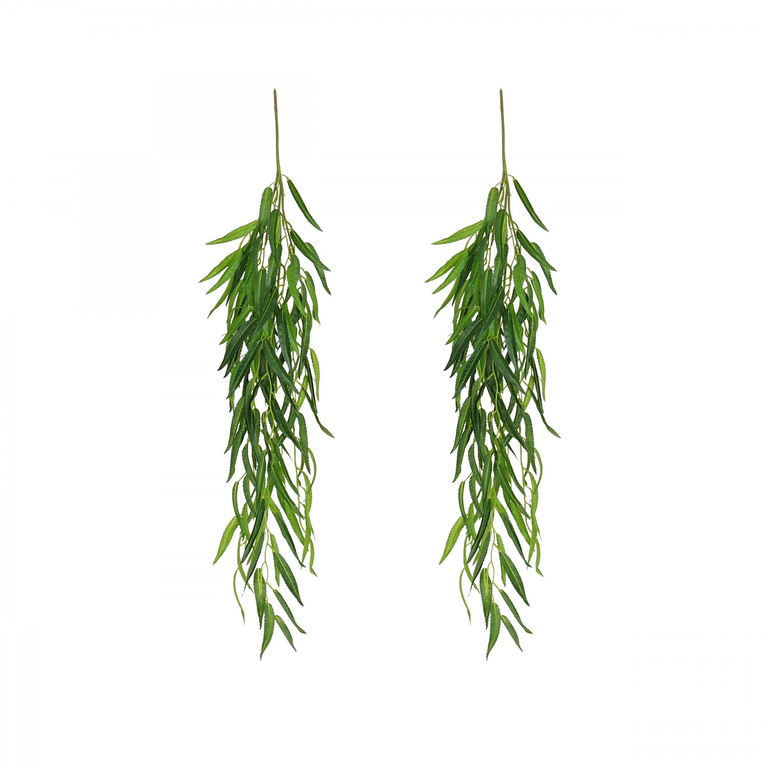 Chute plante artificielle de bambou 95cm lot de 2